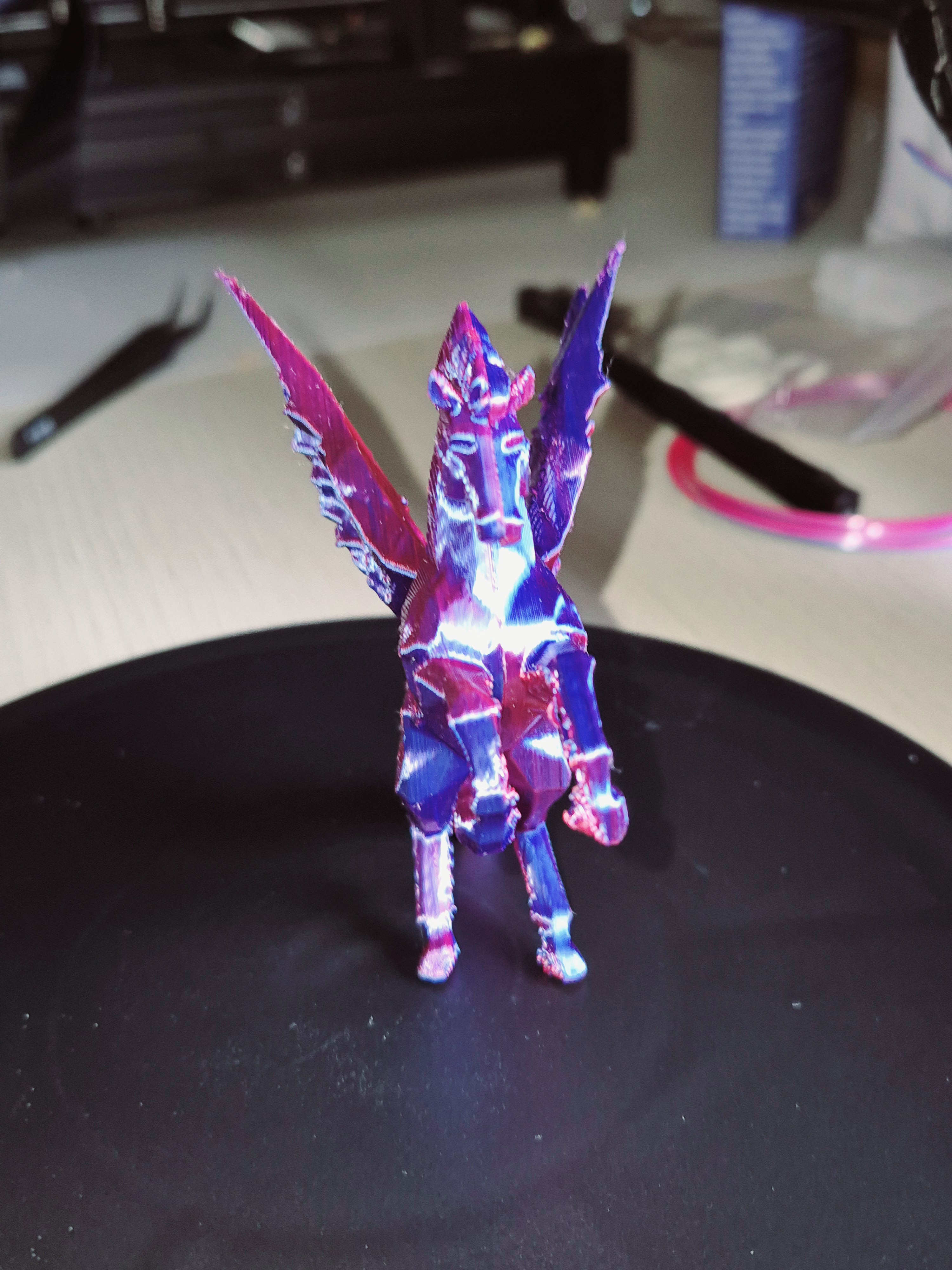 Pegasus Low Poly — miniatura 8