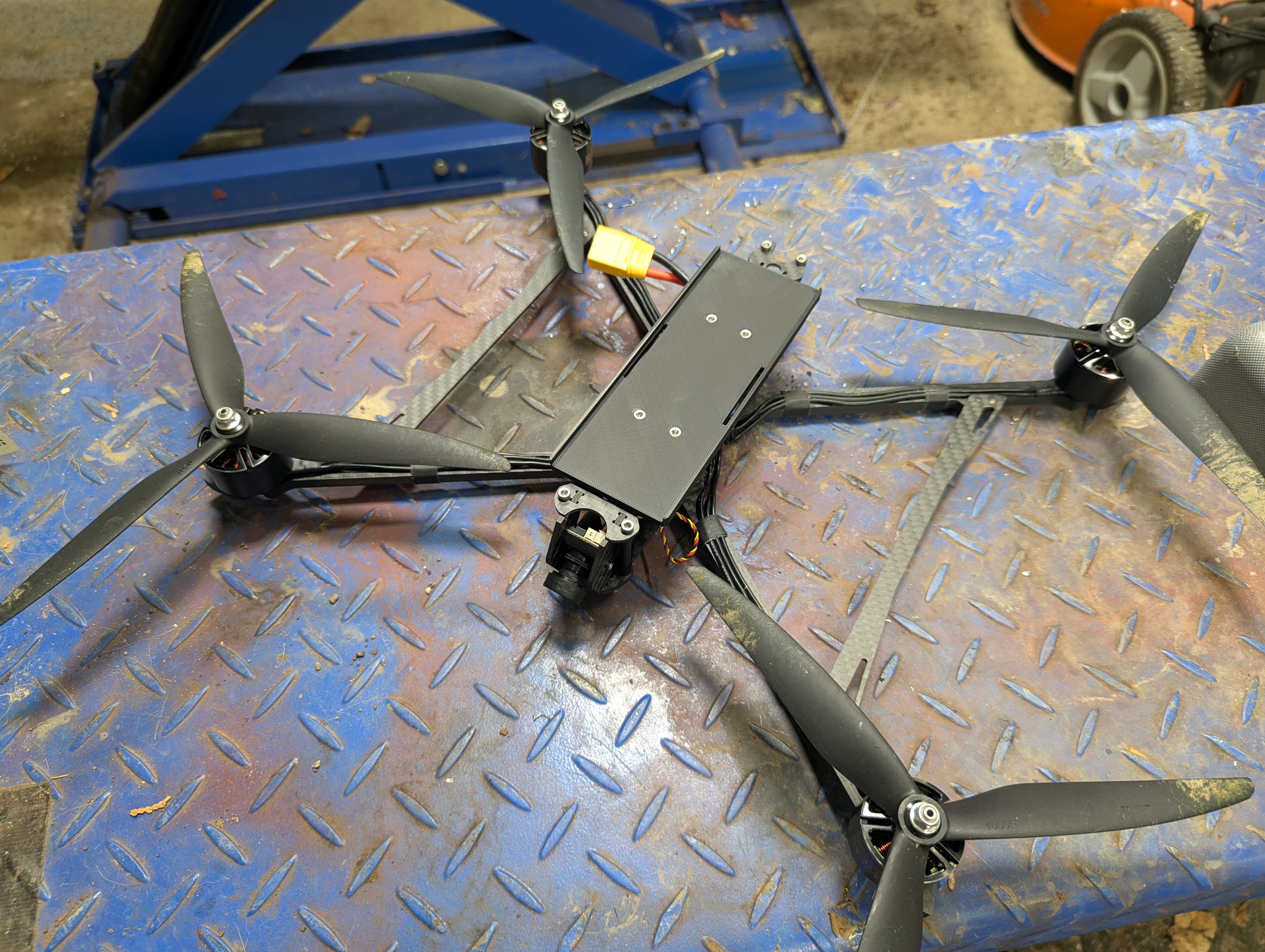 Mark 4 10" Drone Battery Tray