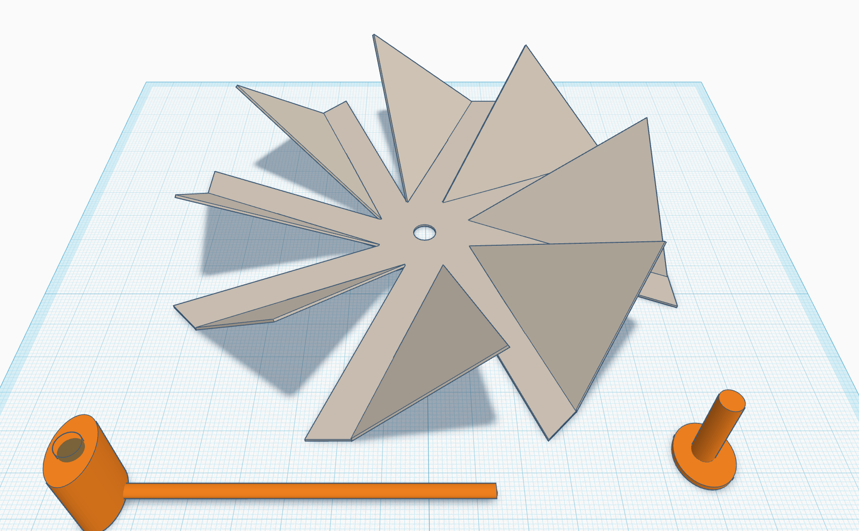 Mini windmill for your frontyard!
