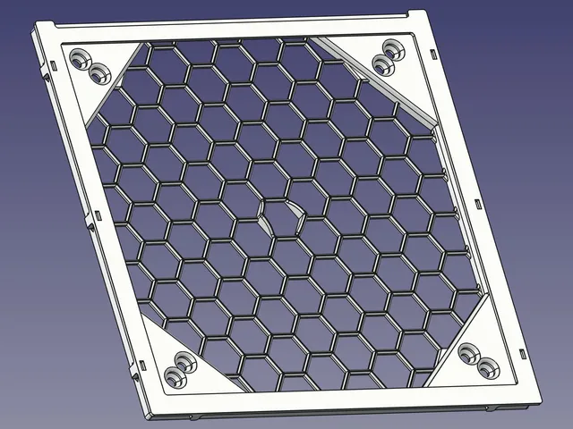 200mm PC case fan mesh dust filter holder