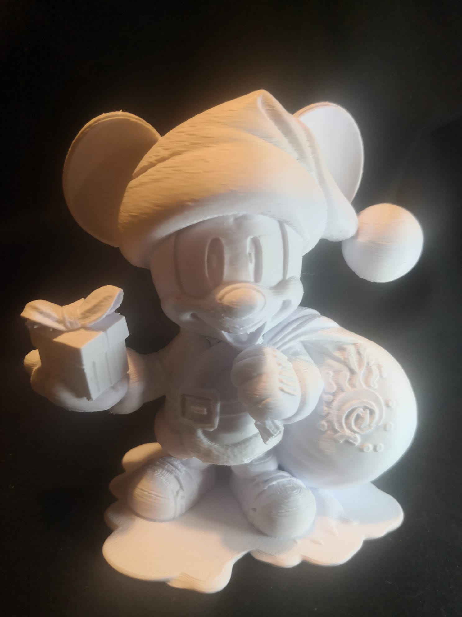 Mickey Santa