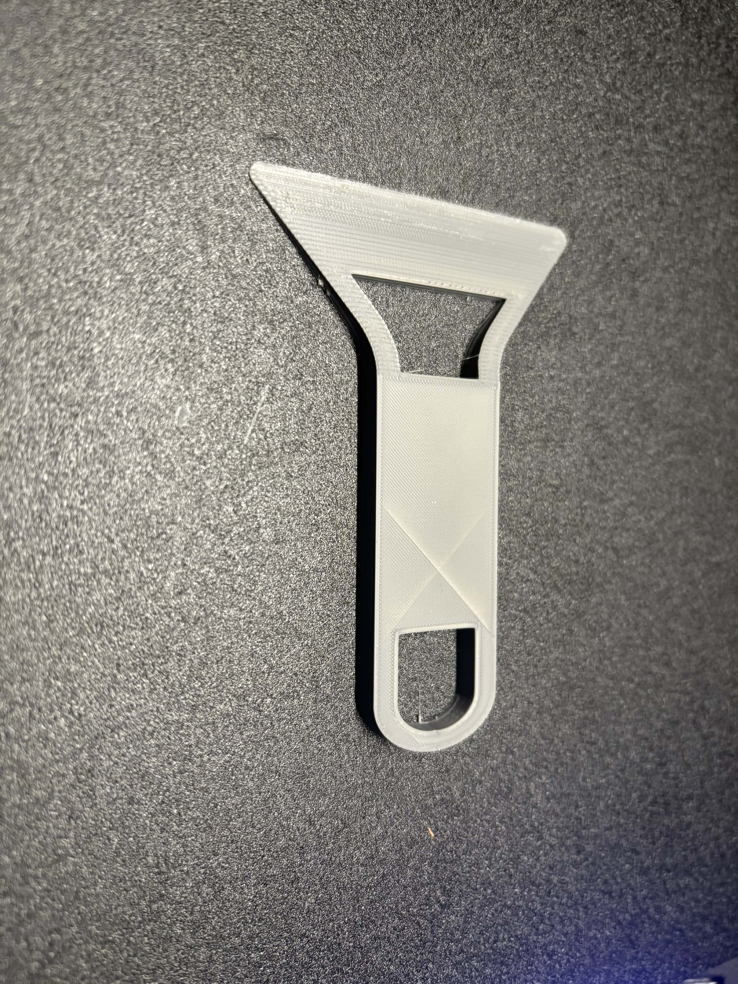 simple bed scraper