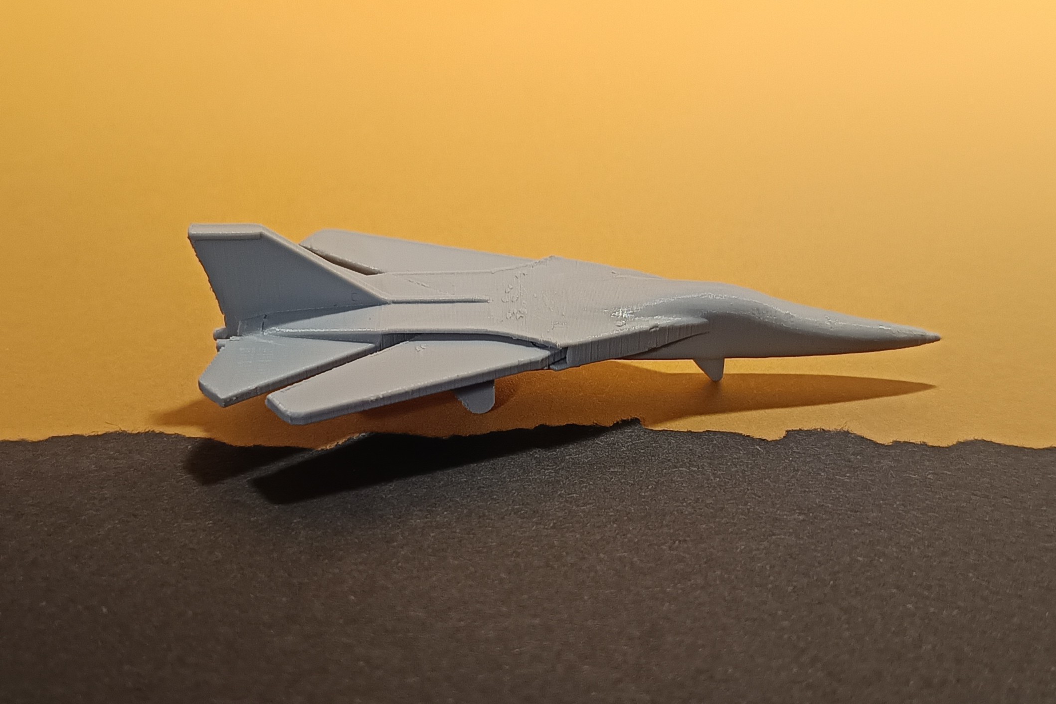 F-111 Aardvark print-in-place and articulated micro attack aircraft - full redesign — miniatura 5