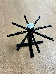 Keychain rotable holder