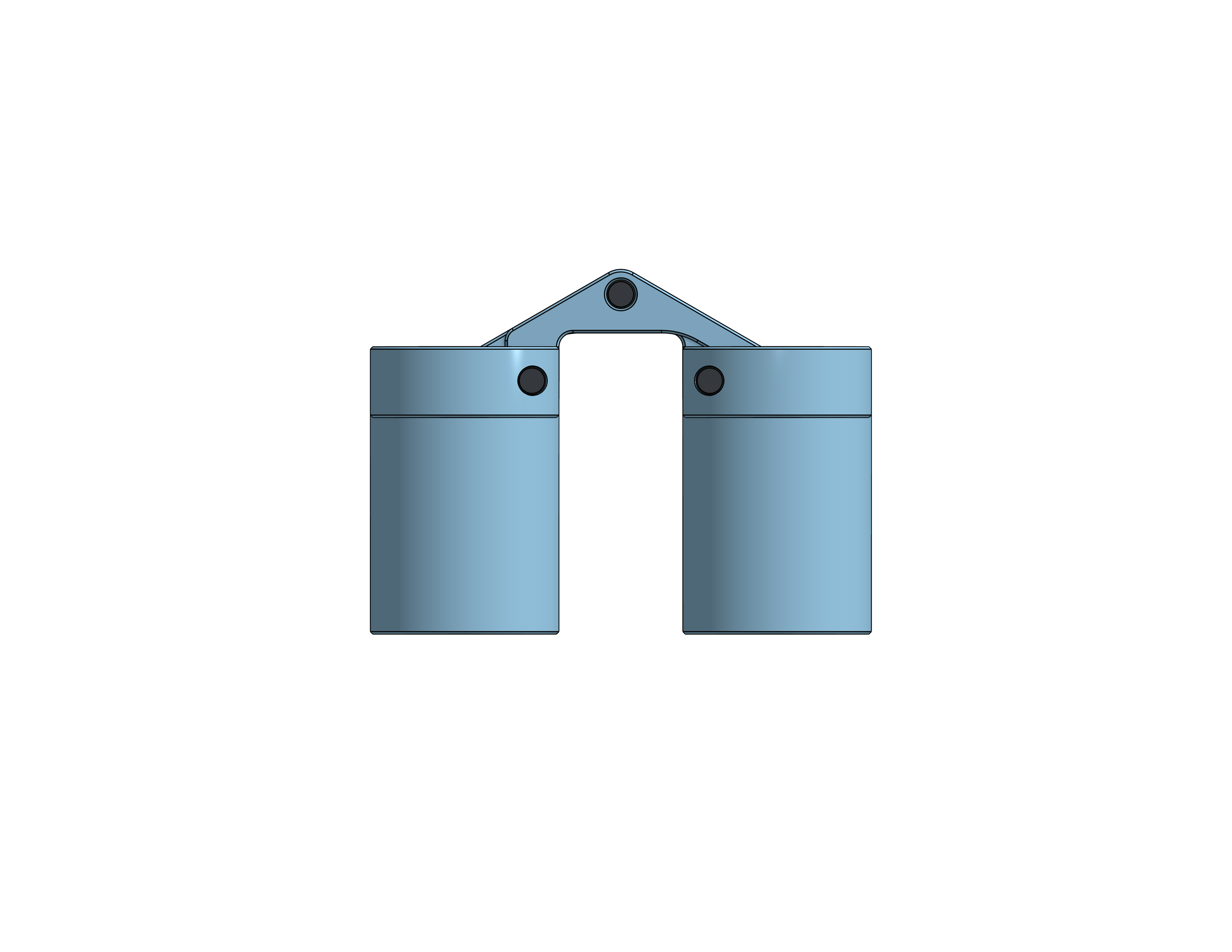 Miniatura 7 do modelo 3D 180° Stealth Concealed Hinge