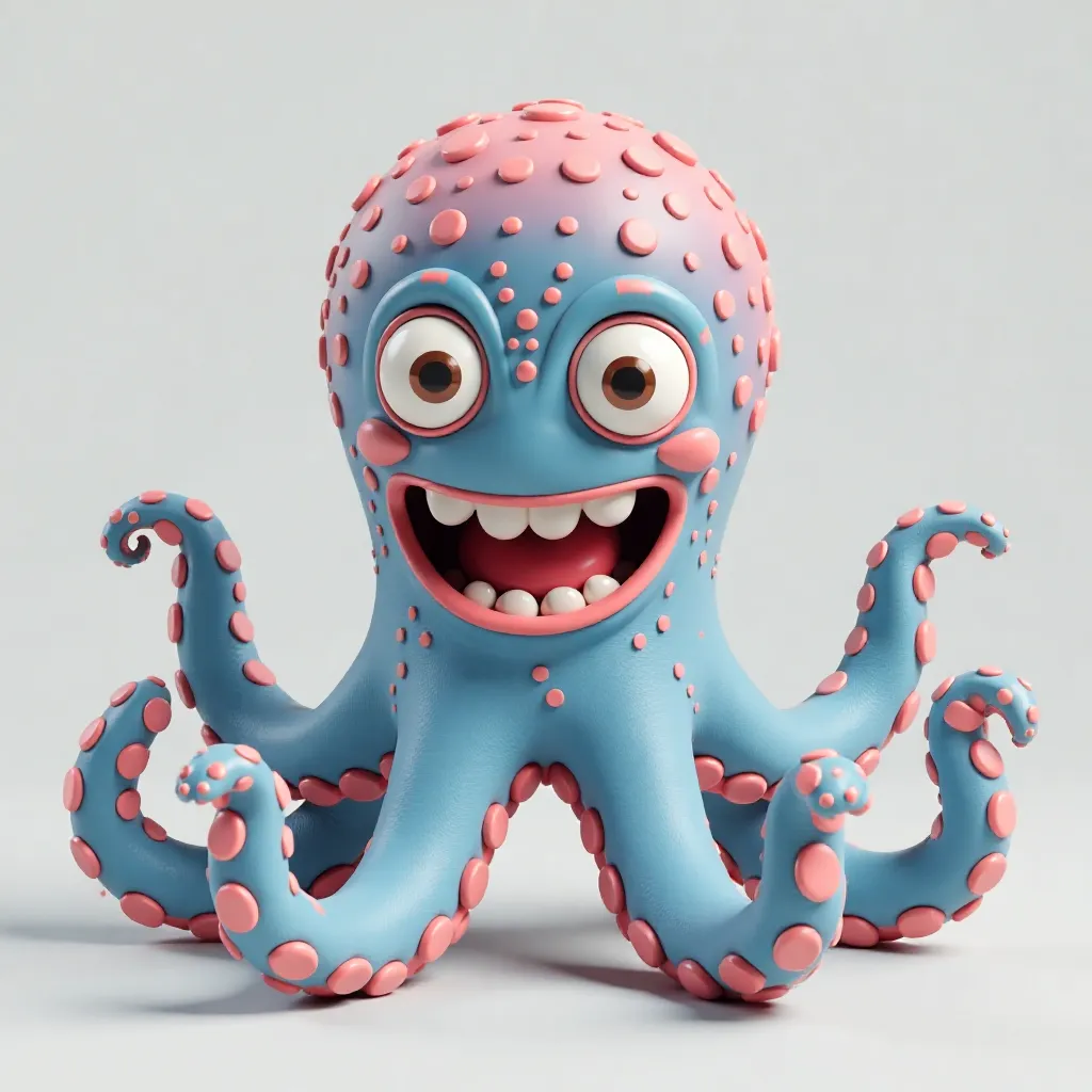 Octopus - Automatic Smile Giving Toy :D
