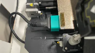 Ender 3 S1 Pro nozzle wiper (Brush version)