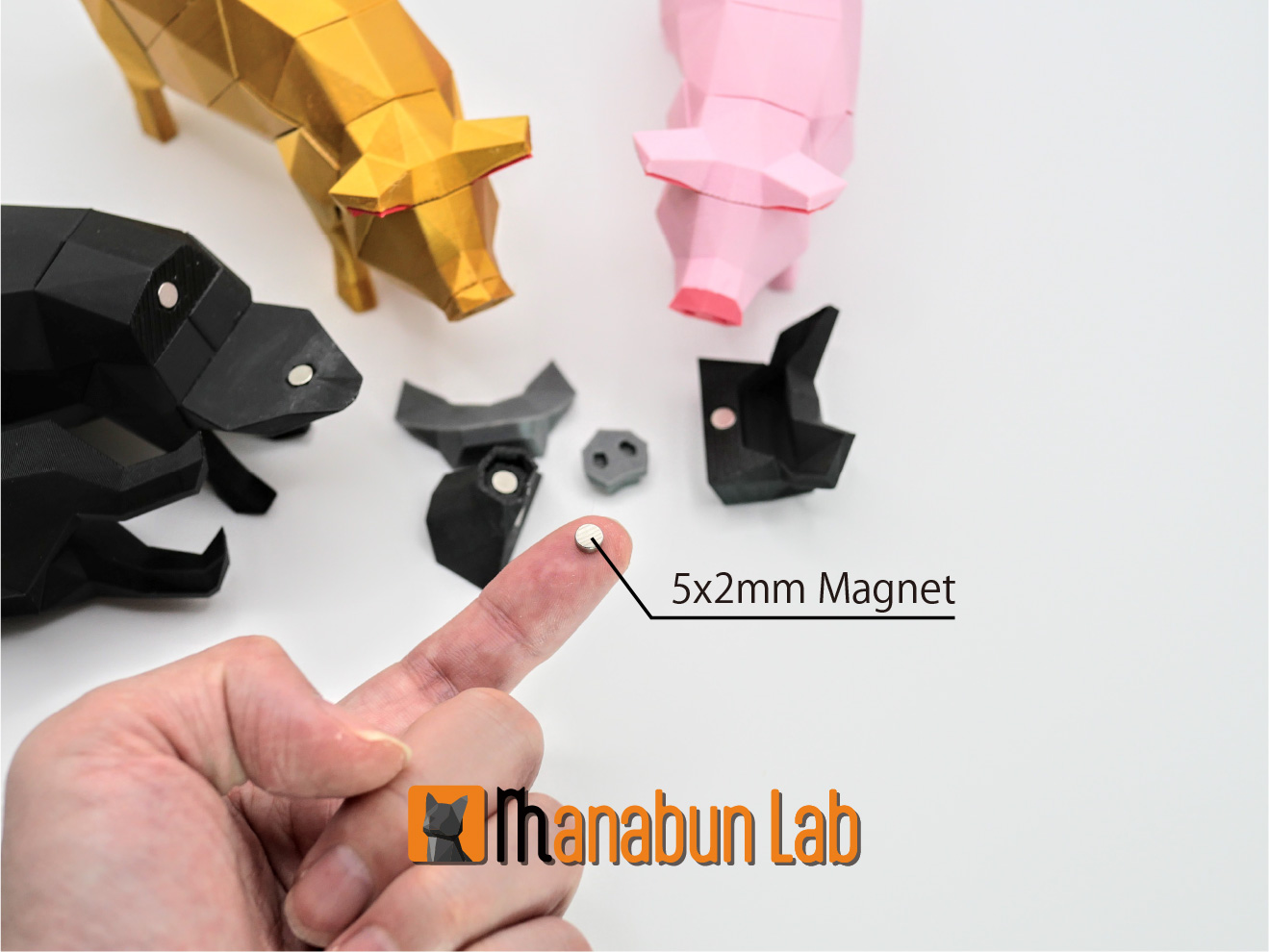 Low Poly Pig Puzzle — miniatura 4