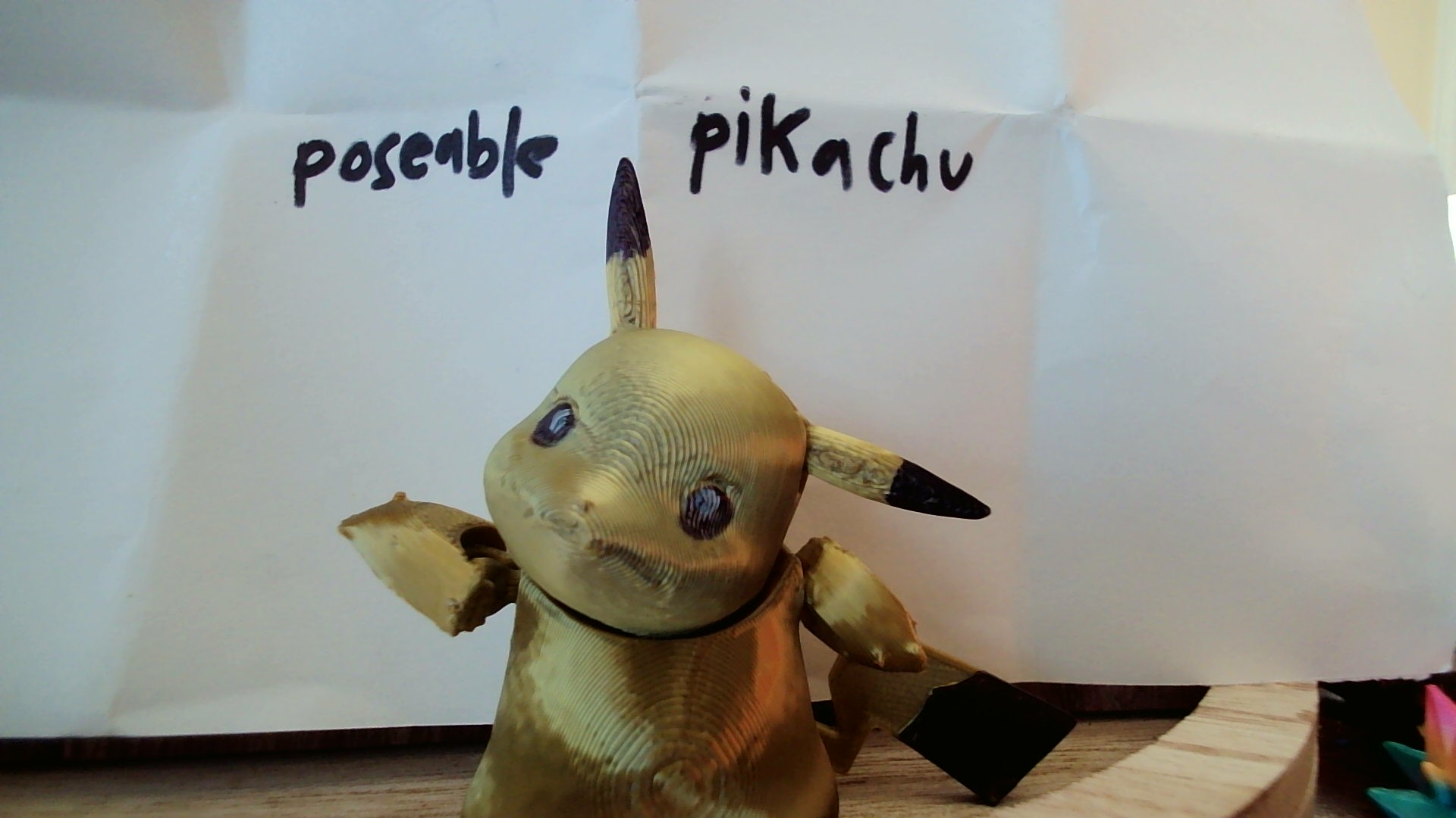 Poseable Pikachu