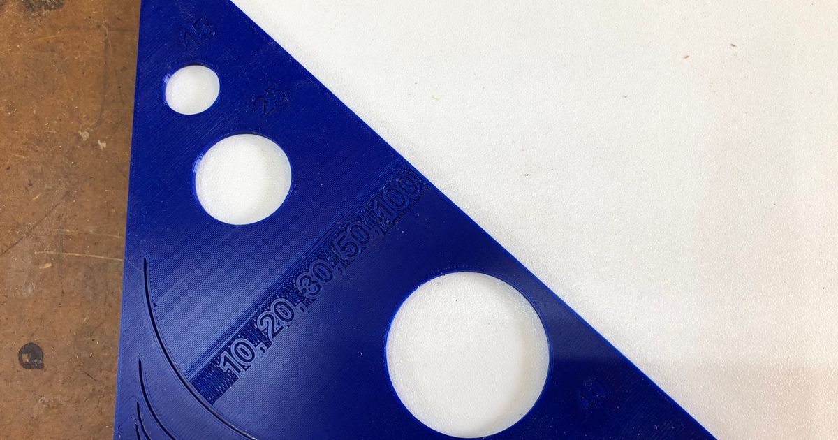 Corner rounding guide by Darrens Download free STL model