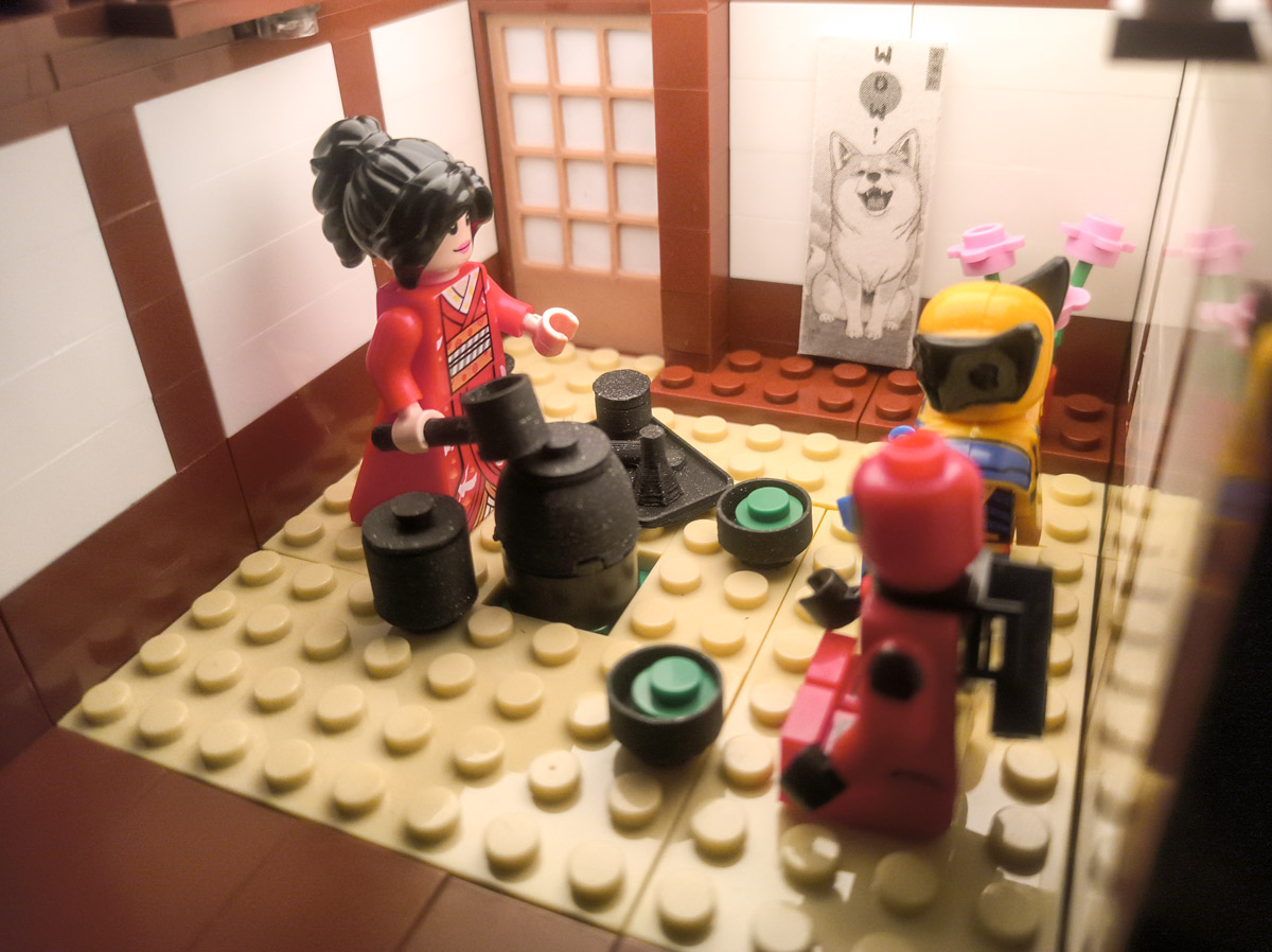 Lego Japanese Tea Ceremony Set