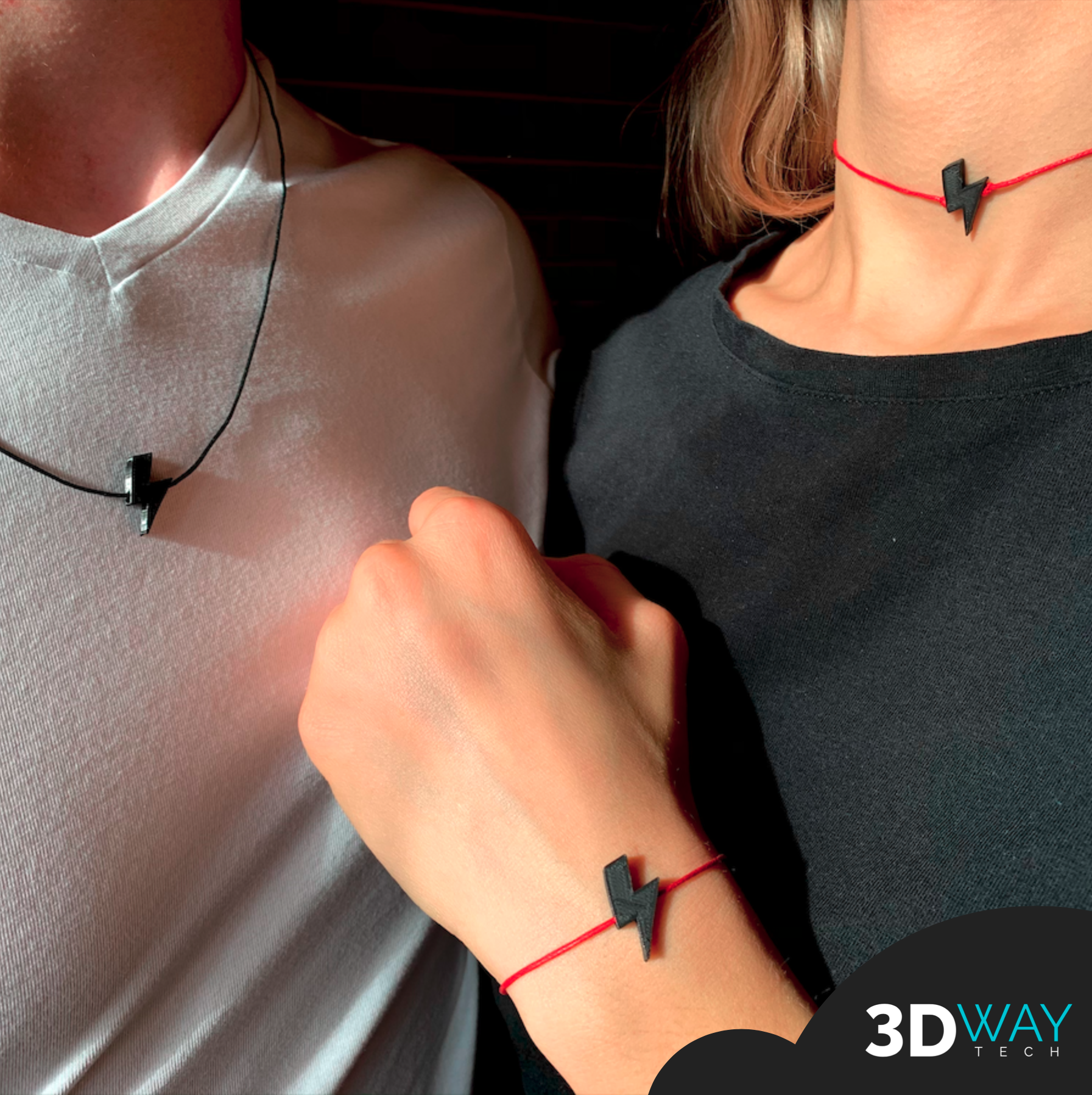 Lightning necklace/bracelet