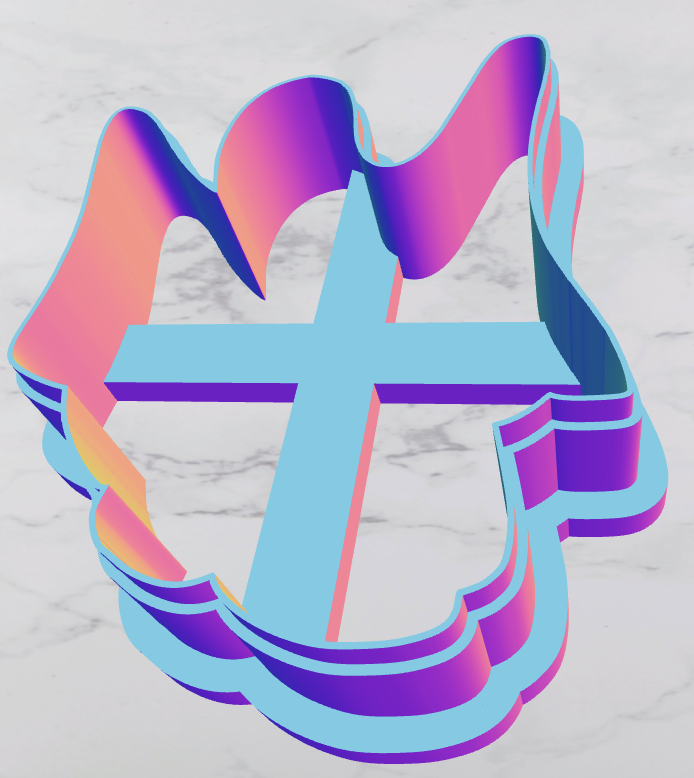 Miniatura 3 do modelo 3D Ghost cookie cutter