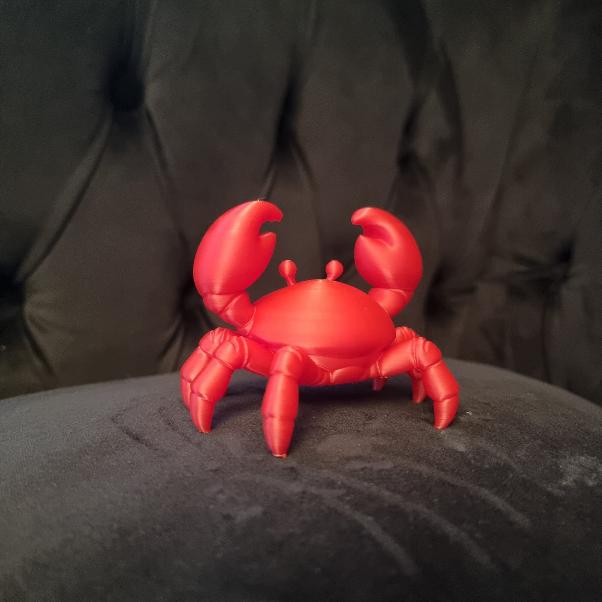 Cute red crab kids toy
