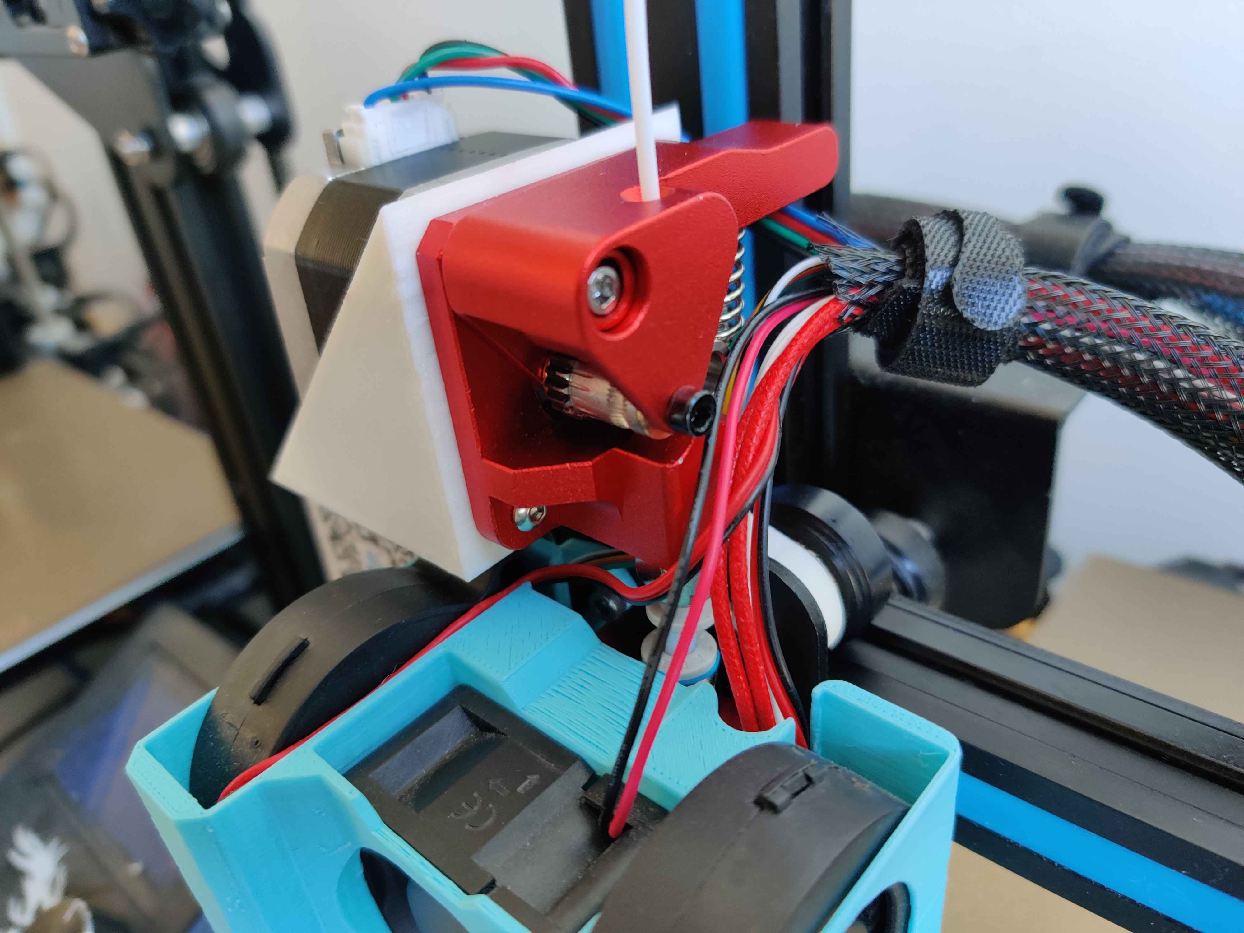 Dual Gear Direct Drive Bracket for Ender3 by CmdrSoyo Download free
