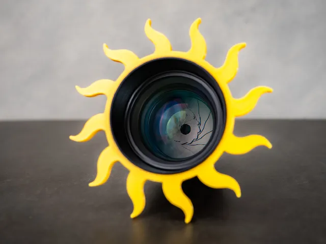 Sun for Sigma 85 1.4 Art Lens hood