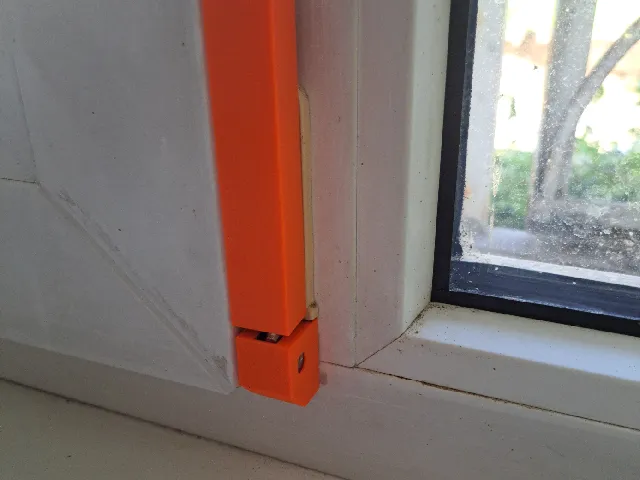 Old Roto window hinge covers