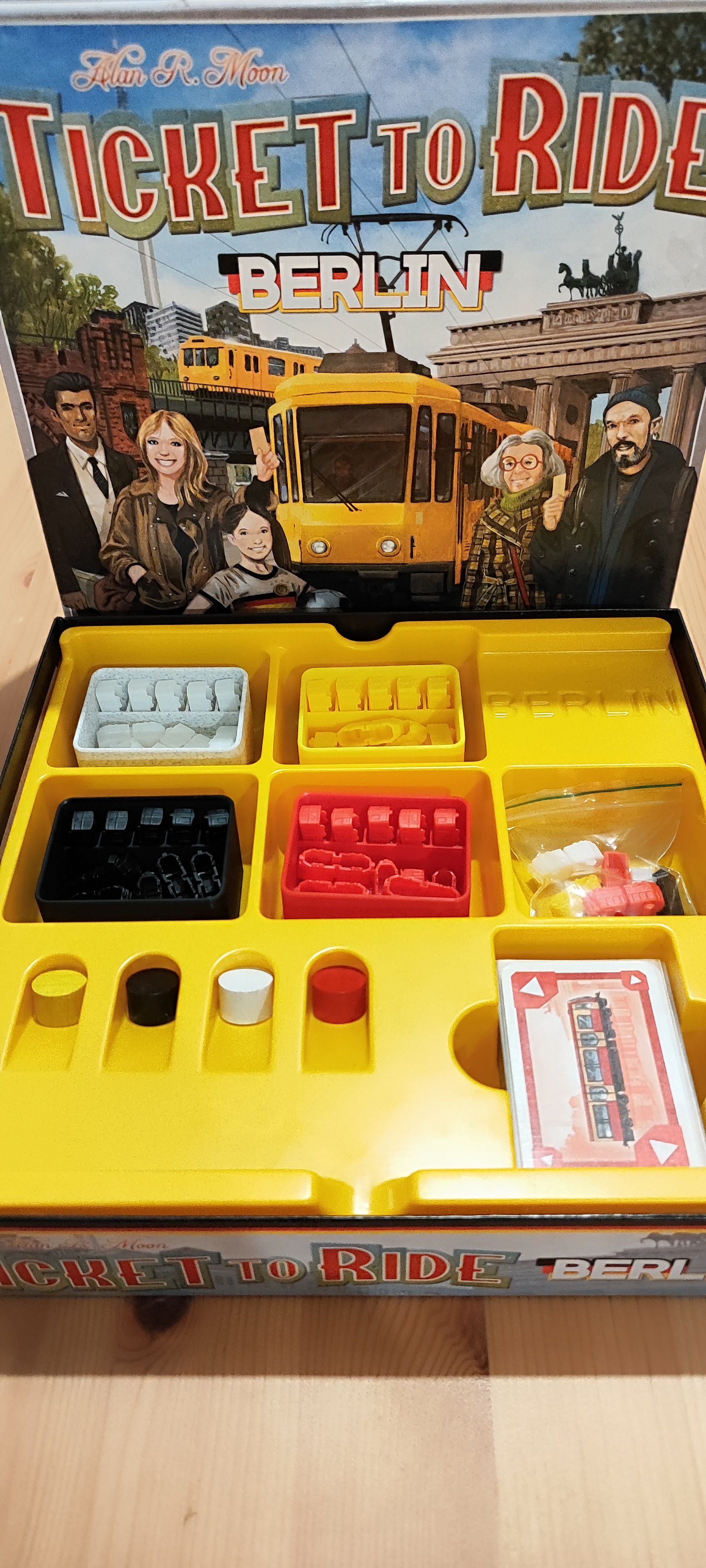 Ticket to Ride Berlin: Insert (Organizer / Tray)