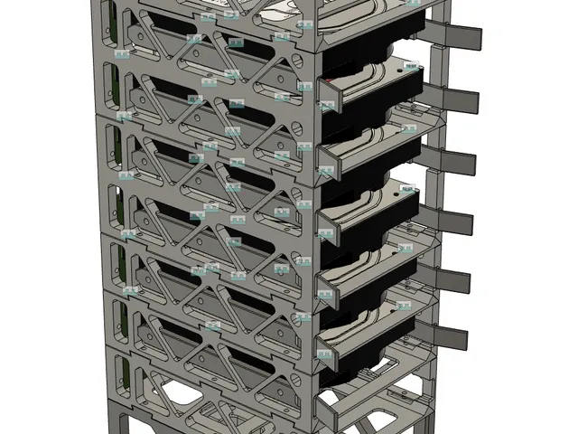 Modular Stackable HDD Cage with Hot-Swap Backplane