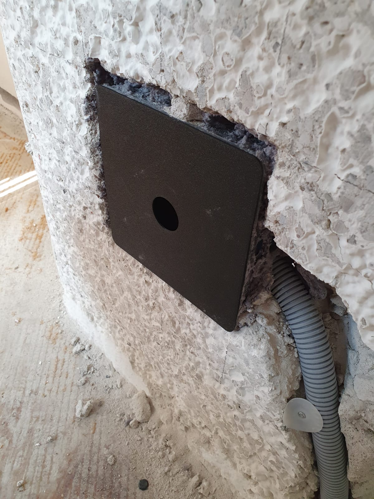 Kaiser 1096-01 150mm Verbindungskasten Putzabdeckung - Kaiser 150mm Plaster Cover