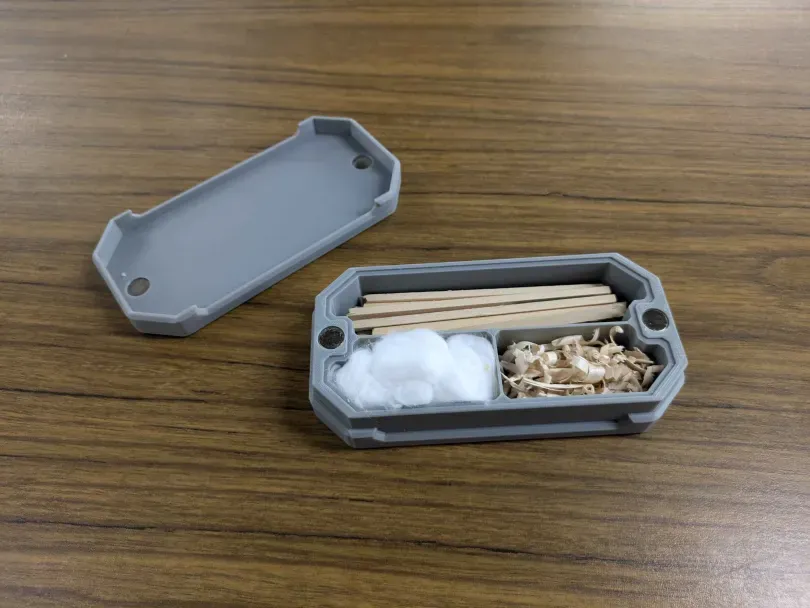 Tinder Box by GearFox | Download free STL model | Printables.com