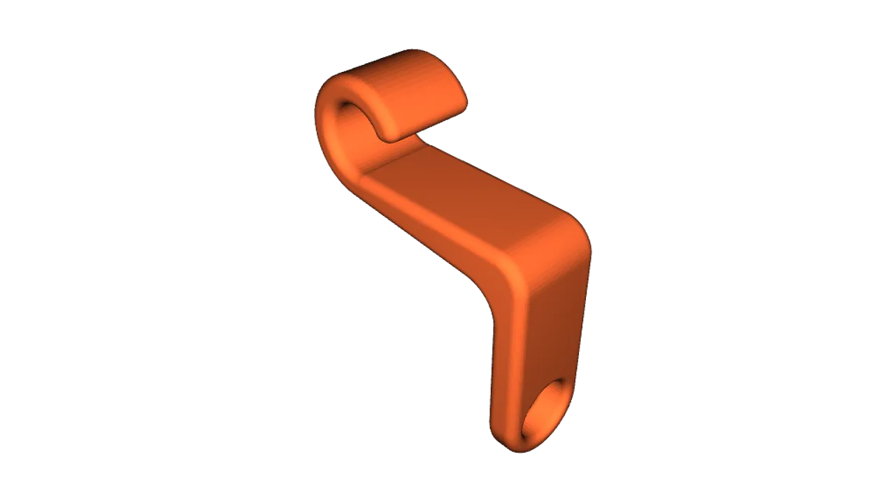 Car Seat Headrest Hook by M 3D, Download free STL model