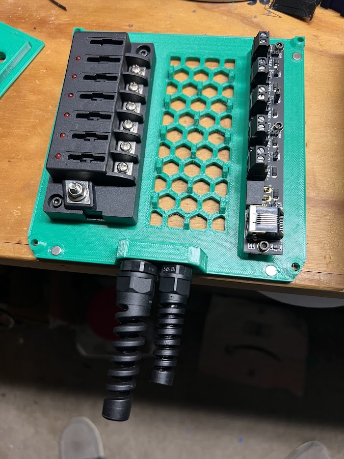 Tool Changer Backpack Base for LinkStyle fuse block and BTT CEB board
