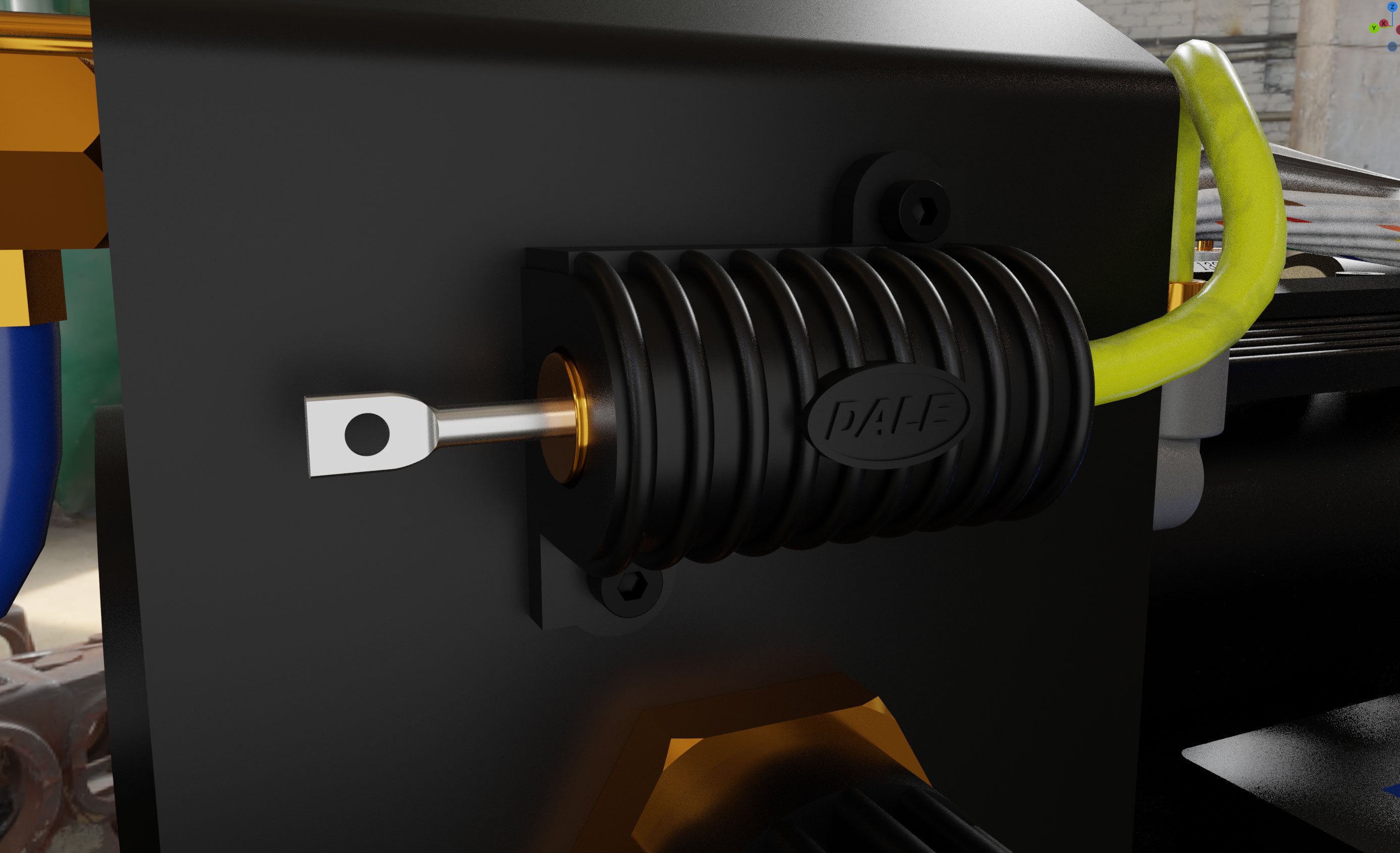 Proton Pack - Modified Dale RH-25 Resistor