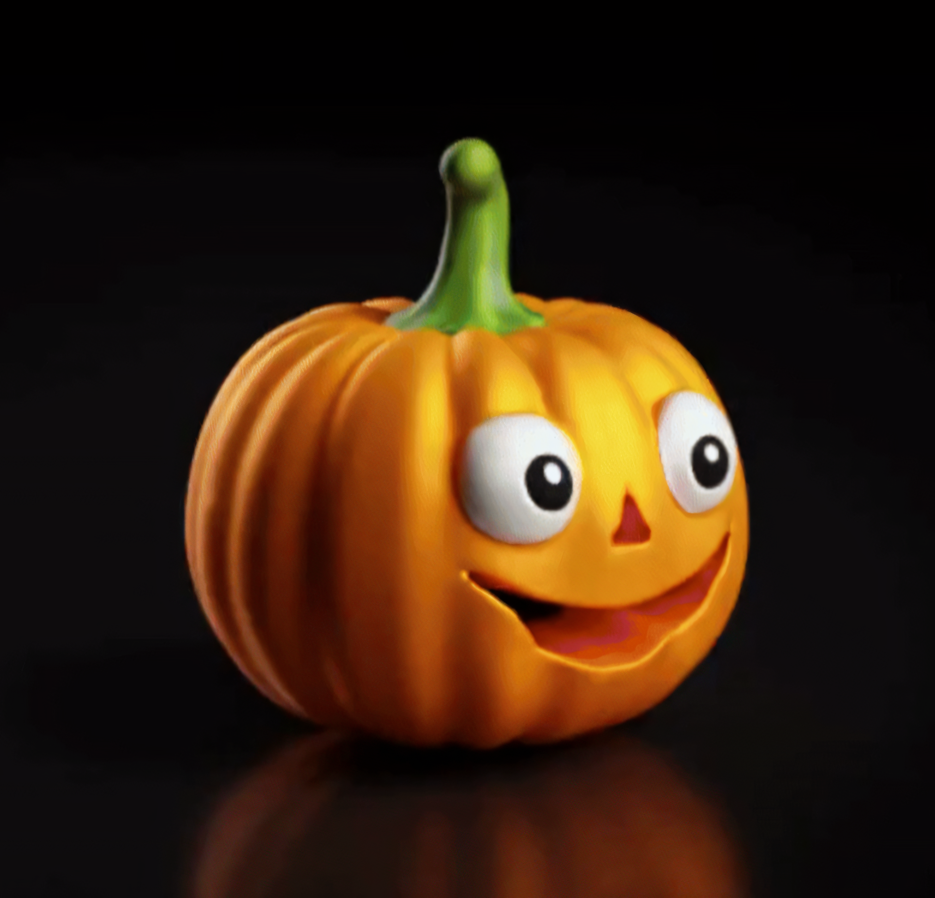 Cute Smiling Pumpkin