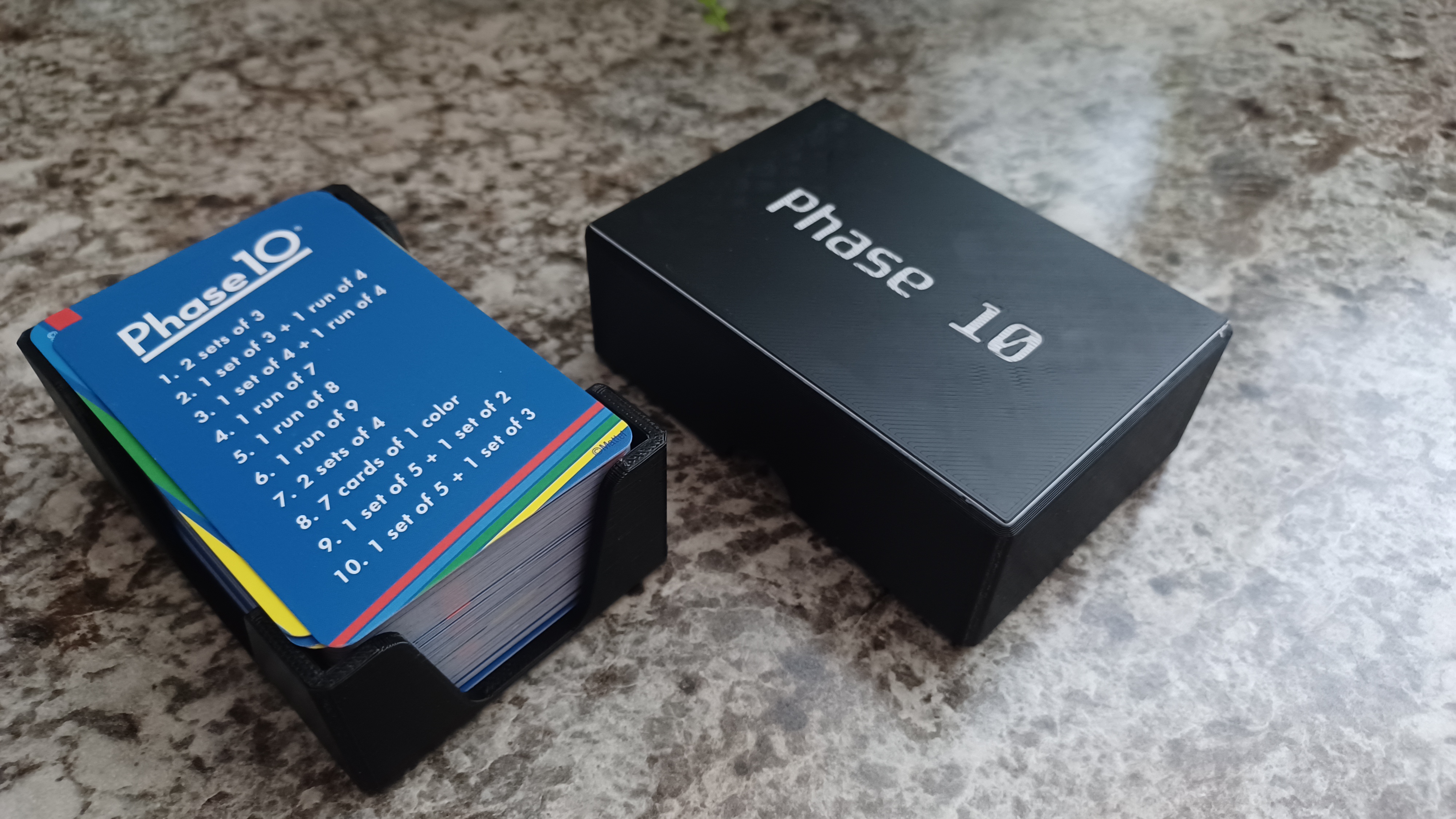 Phase 10 Card Deck Holder