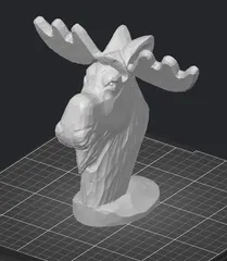 Moose Eyeglass Holder For Night Stand SCANNED