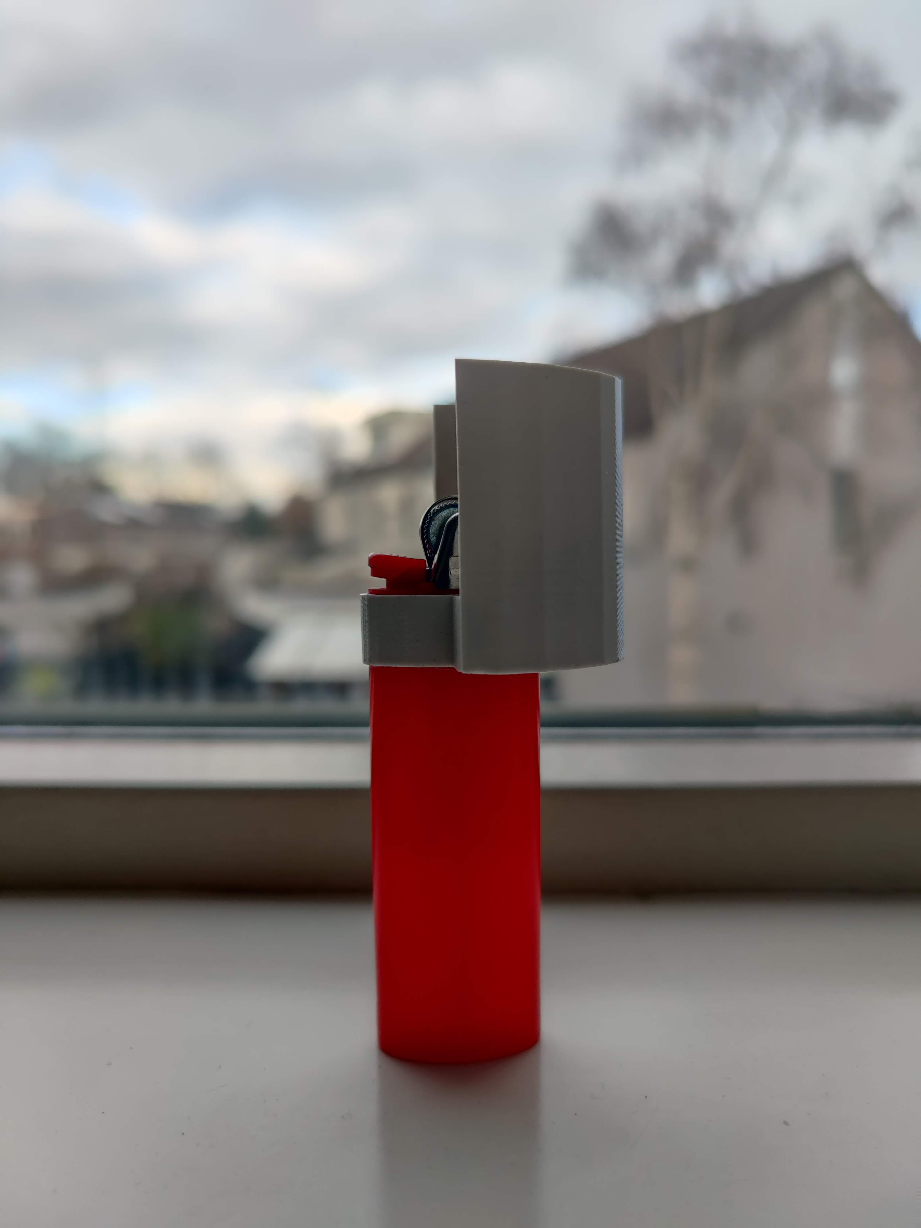 Bic Lighter Wind Guard by EmilijusM Download free STL model