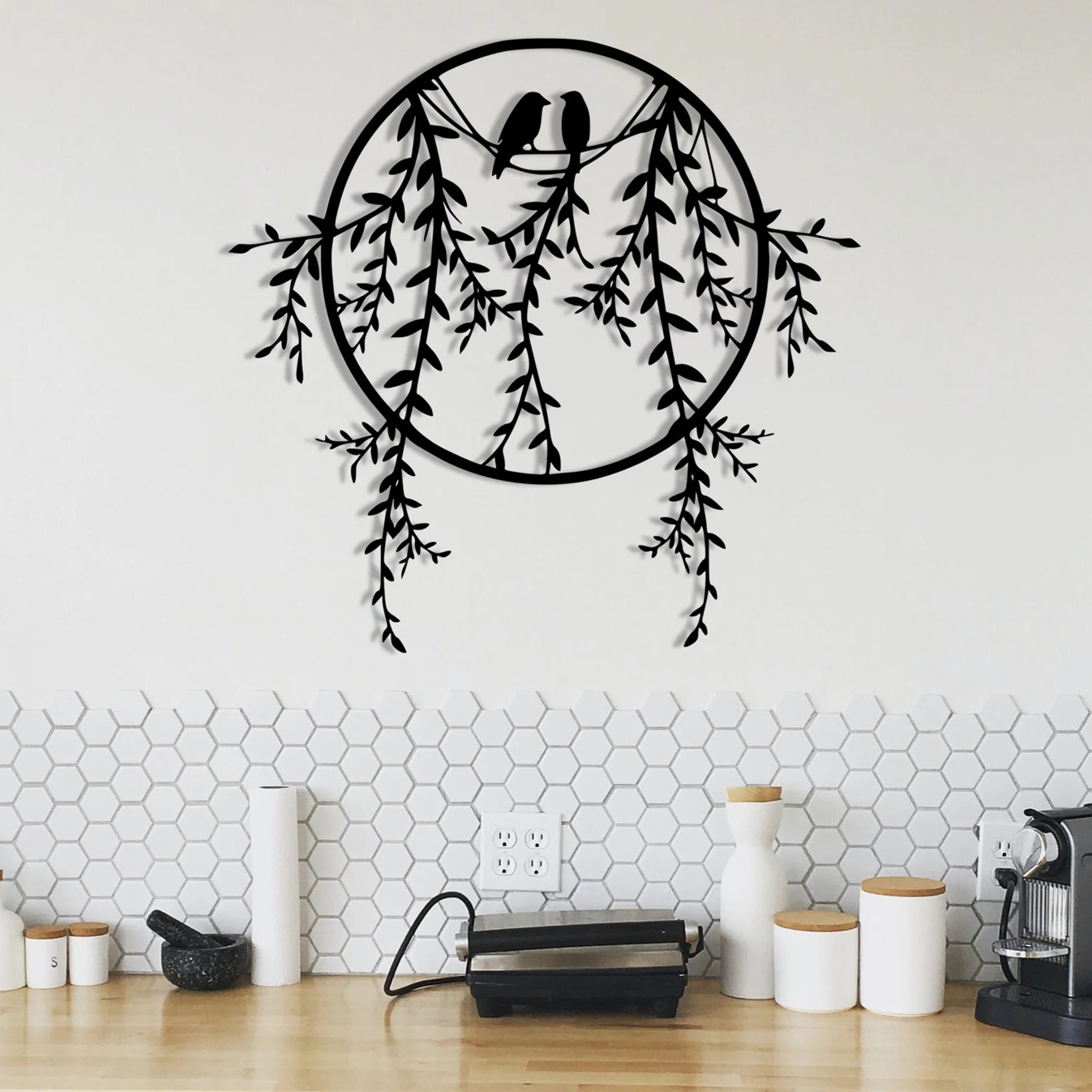 Bird wall decoration
