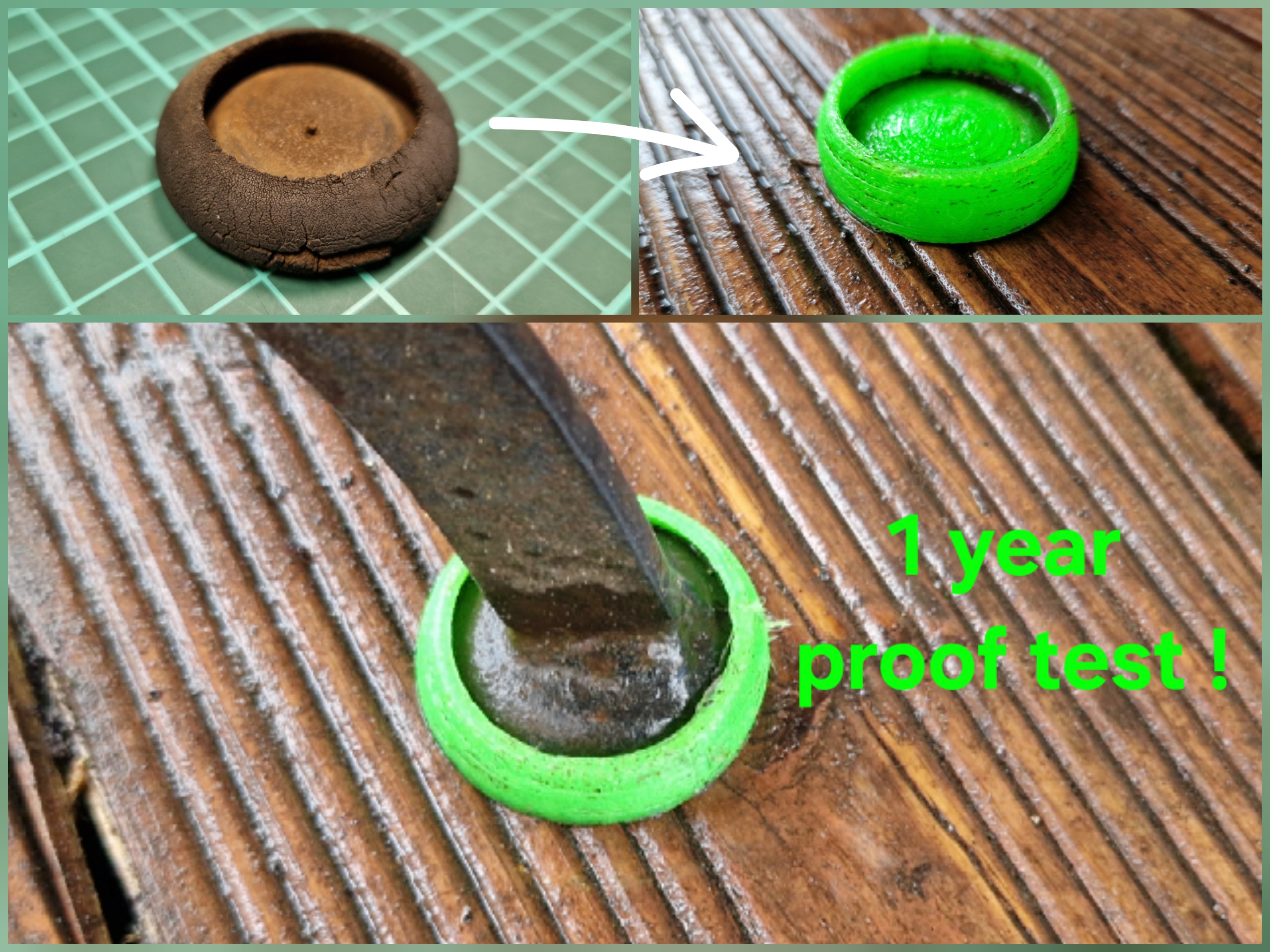 Flexible TPU Garden Chair Feet