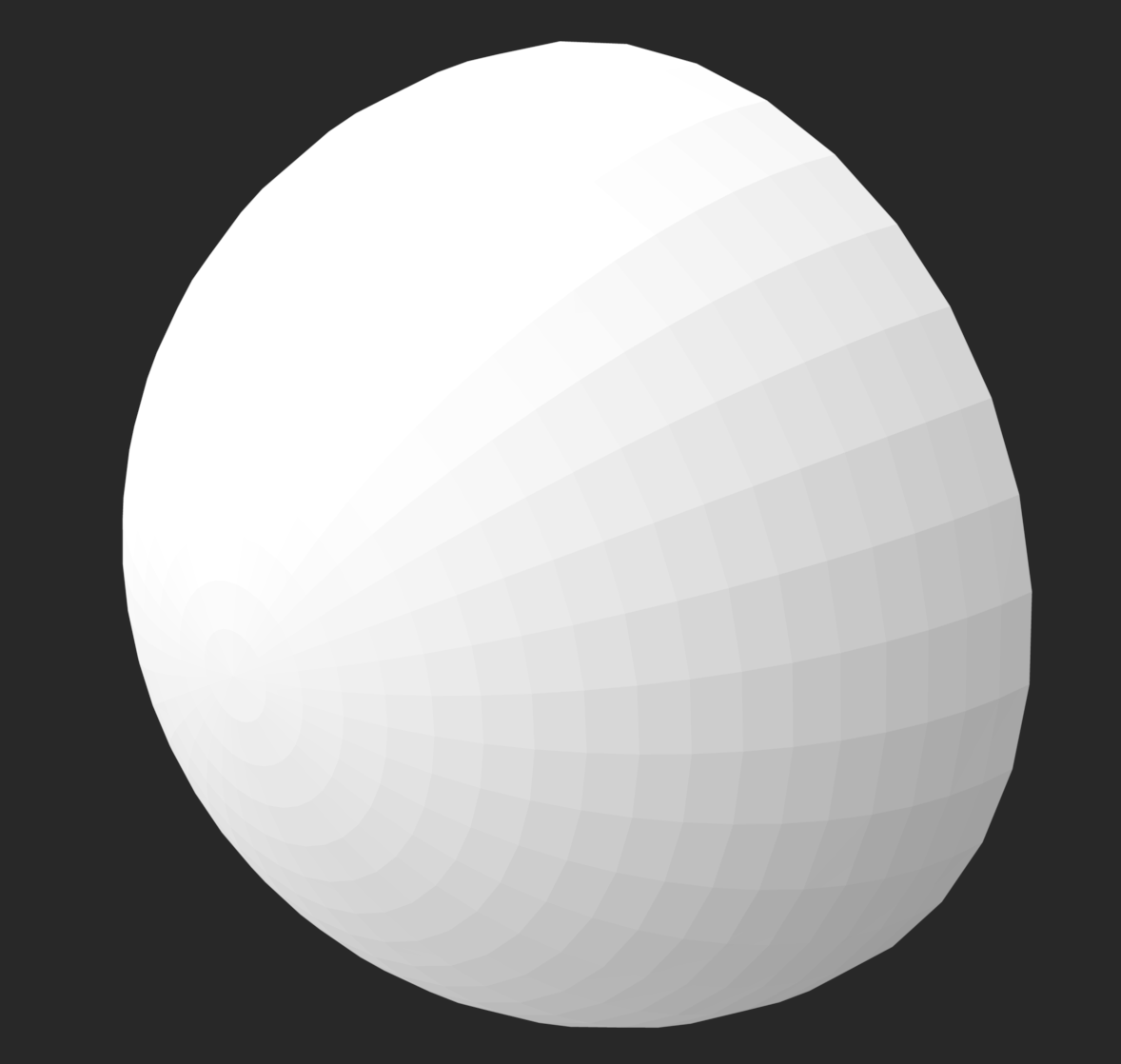 Simple Minimalist Half Sphere / Calibration Half Sphere