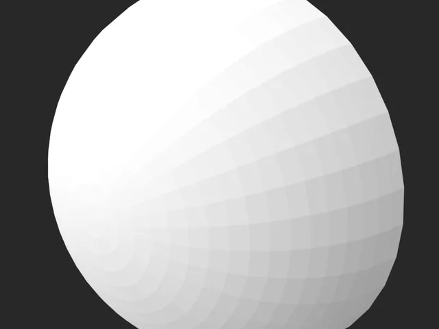 Simple Minimalist Half Sphere / Calibration Half Sphere