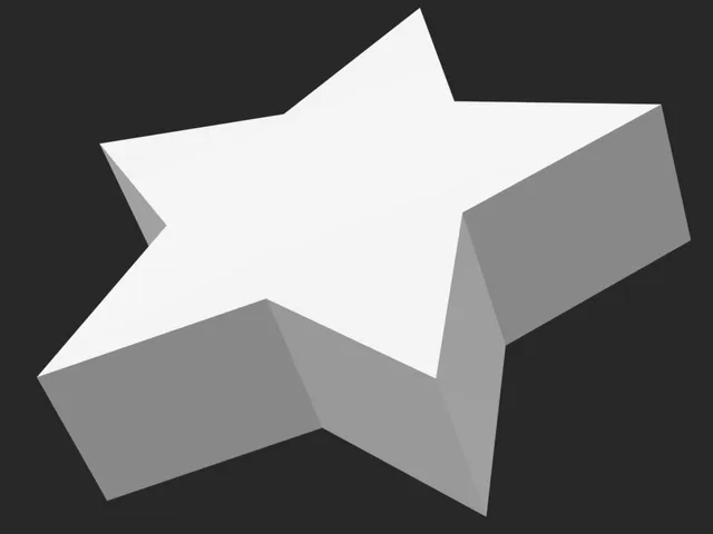 Simple Minimalist Star #1 / Calibration Star #1