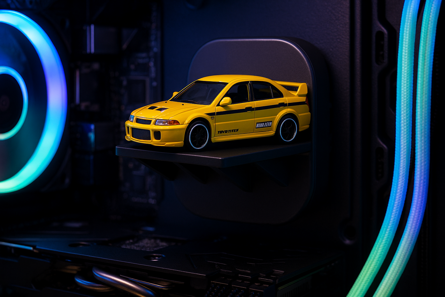 Titan All-In-One Cooler Capswap module with Hot wheels shelf