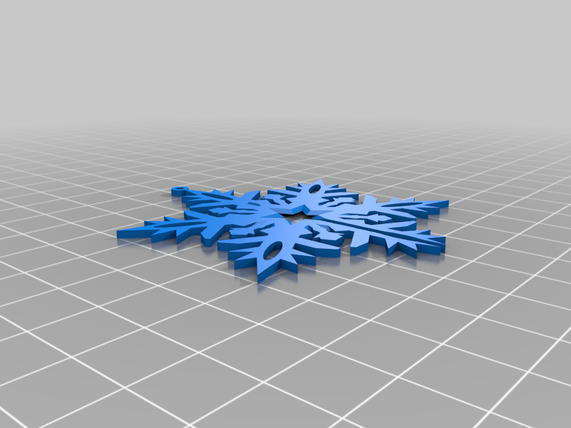 Christmas snowflake ornament by Bemko | Download free STL model ...