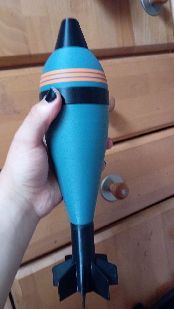mortar shell prop