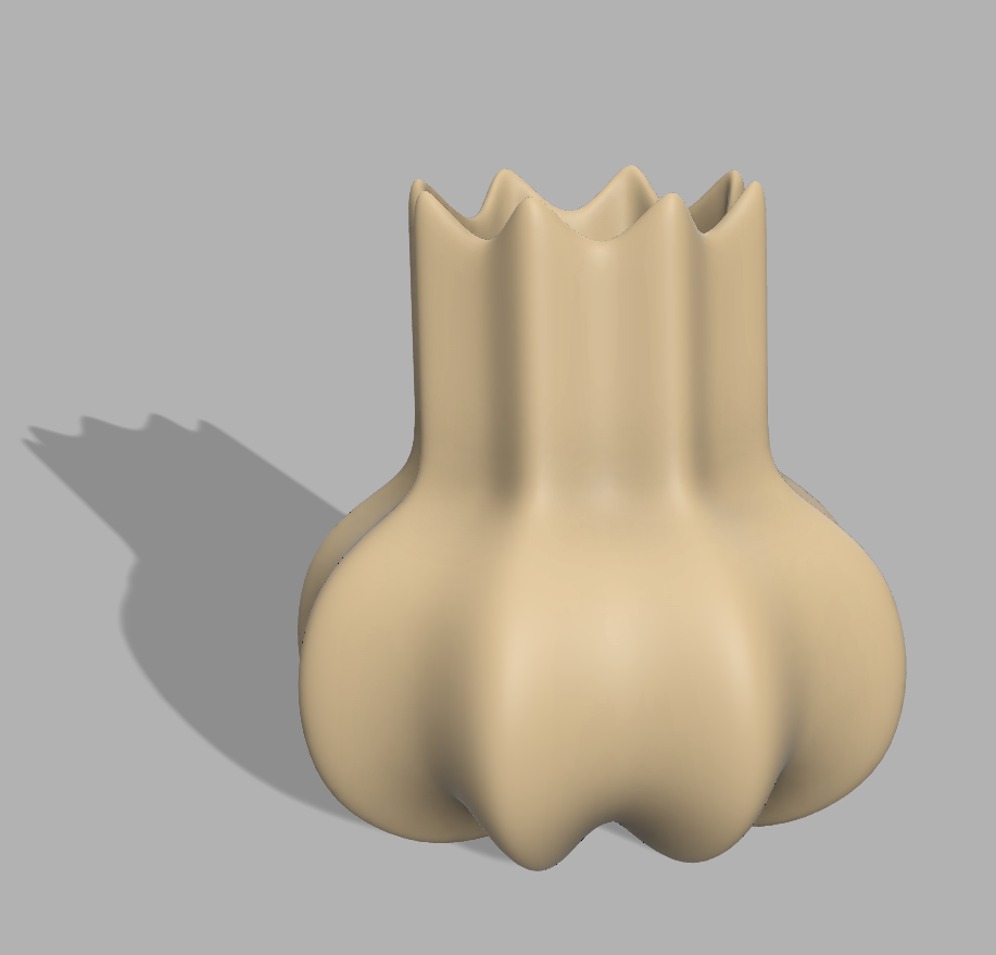 Garlic vase