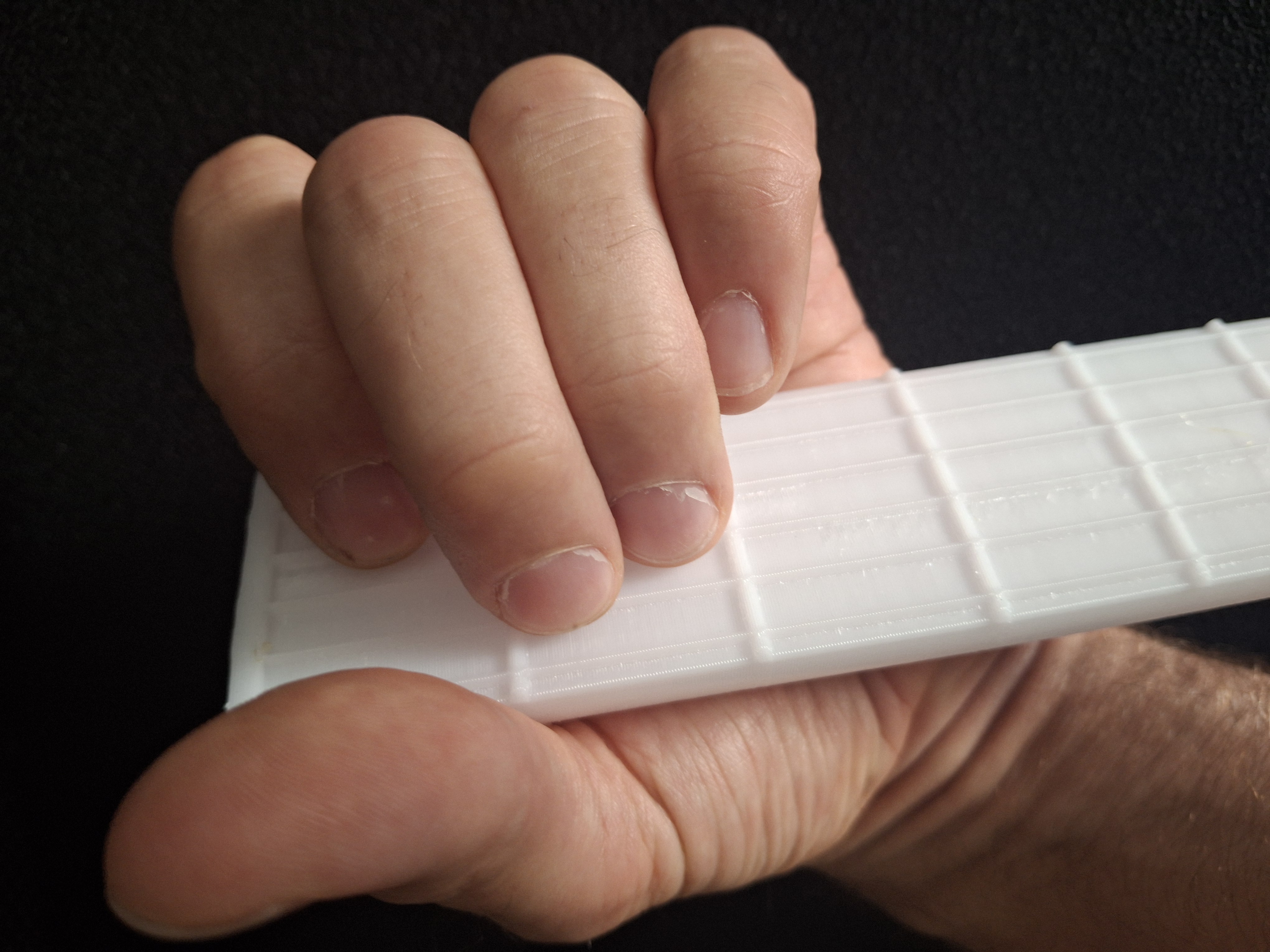 Practice guitar neck for learning chords