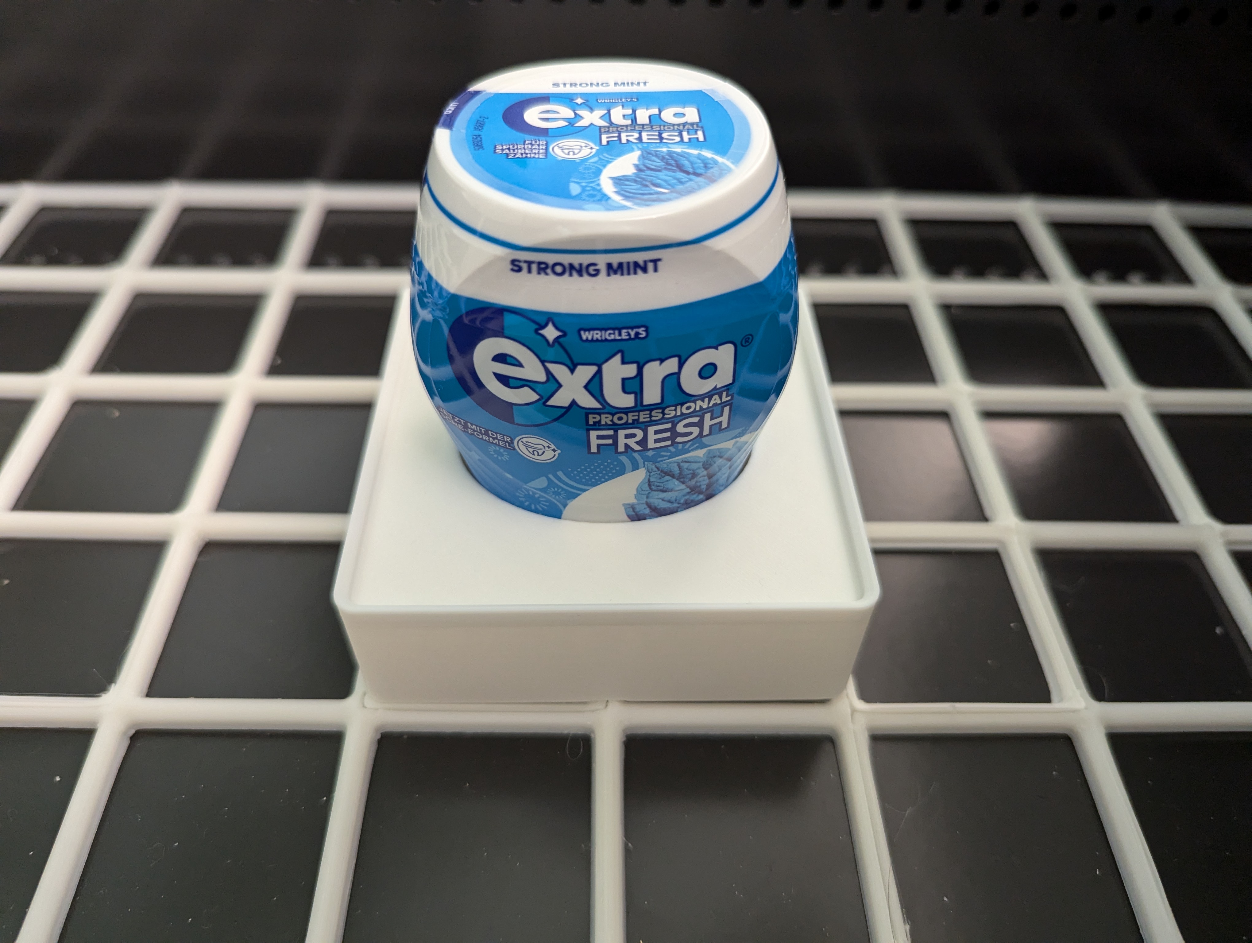 Gridfinity for Wrigley's extra fresh chewing gum