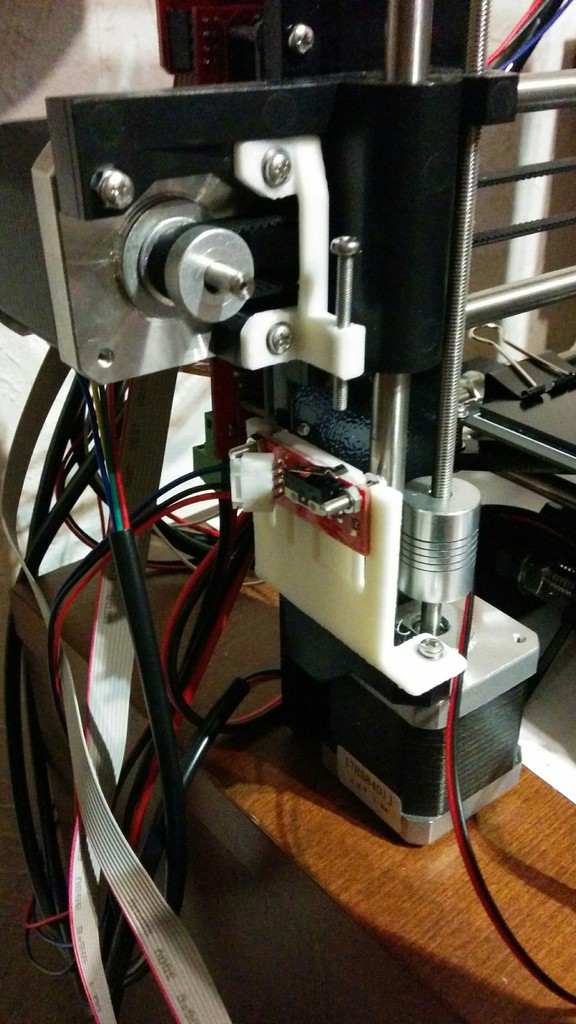 Prusa i3 rework adjustable Z-Endstop
