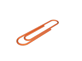 Paper Clip by Alex Chen | Download free STL model | Printables.com