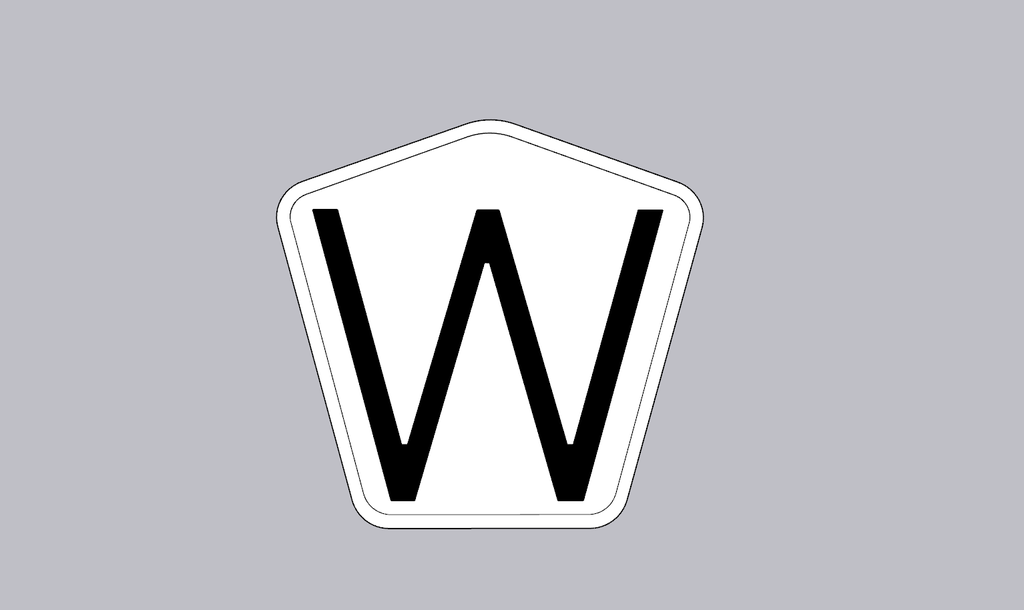 Norfolk Western Whistle Post Sign