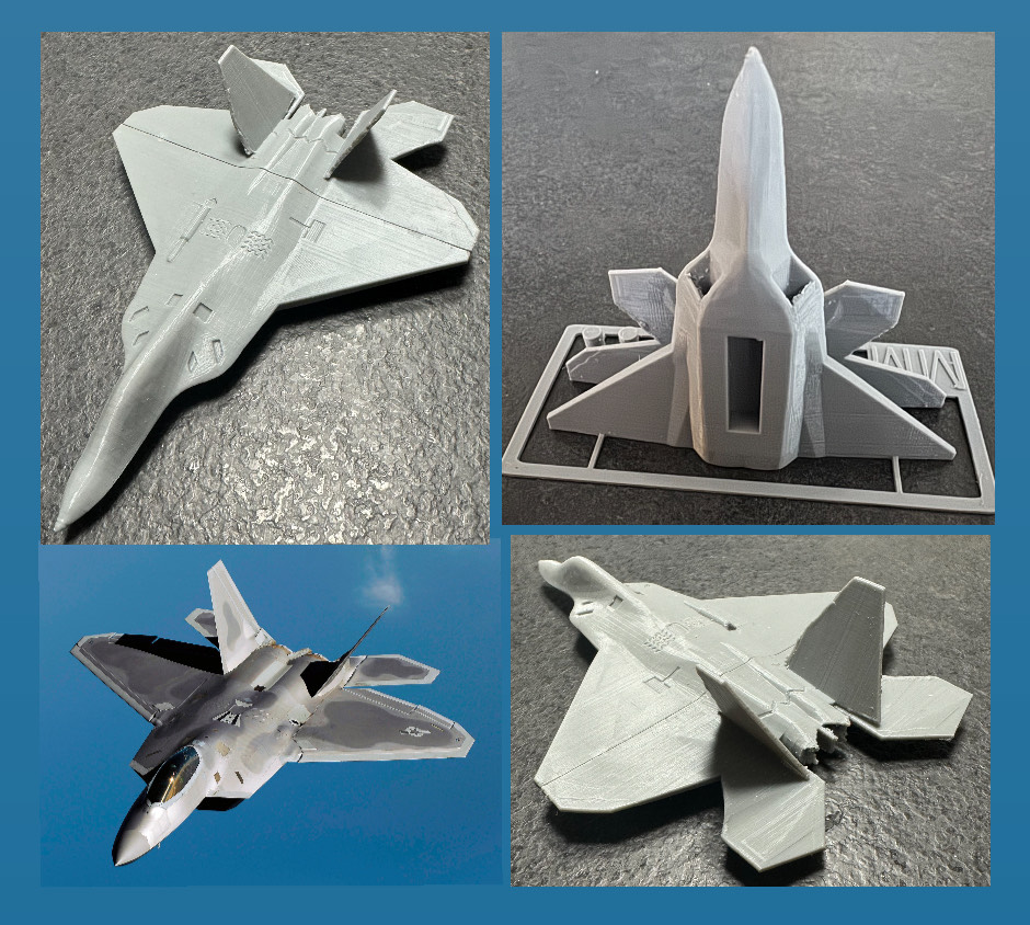 F-22 kit card