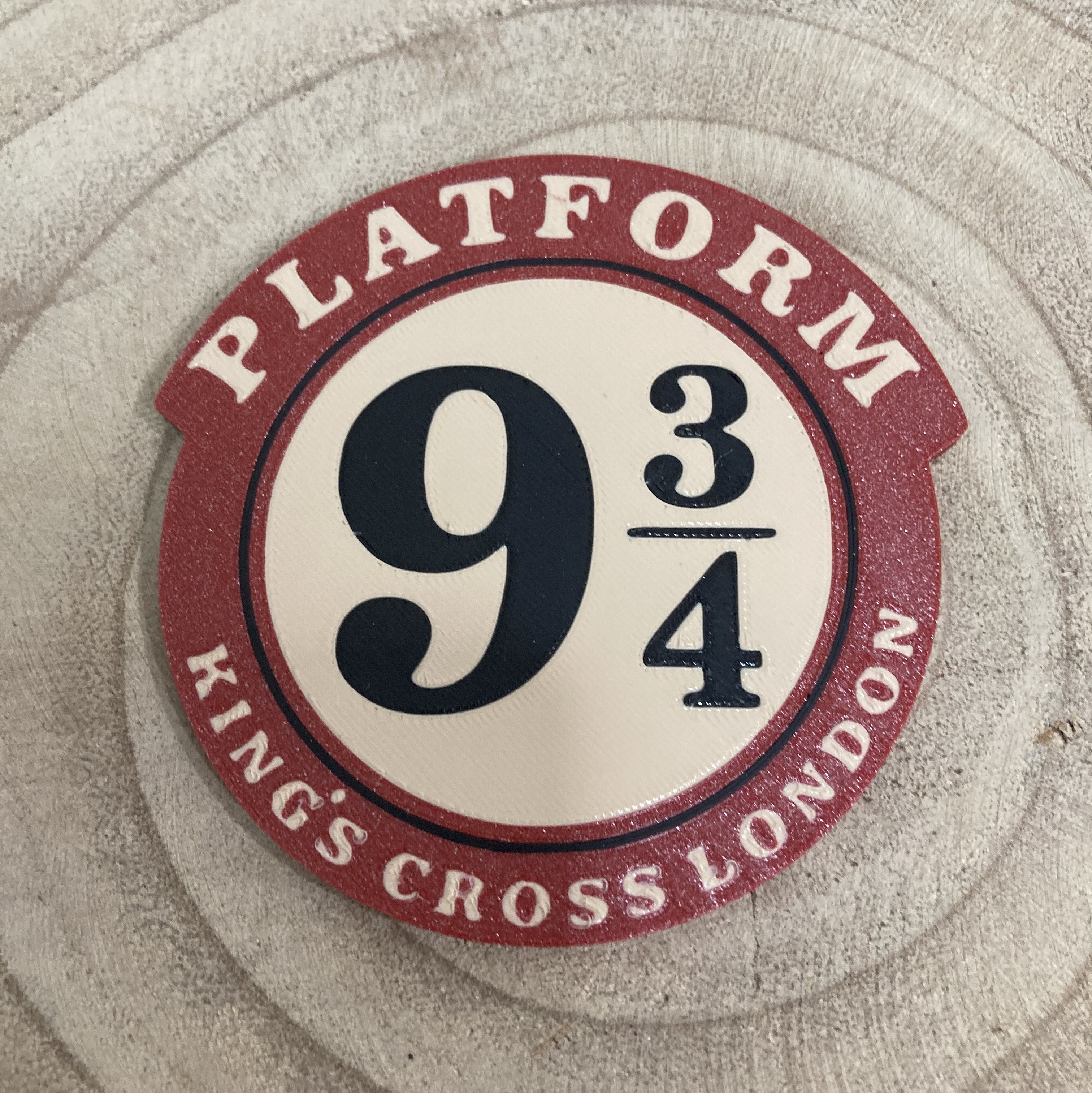 Platform 9 3/4 Coaster / Posavasos Andén 9 3/4
