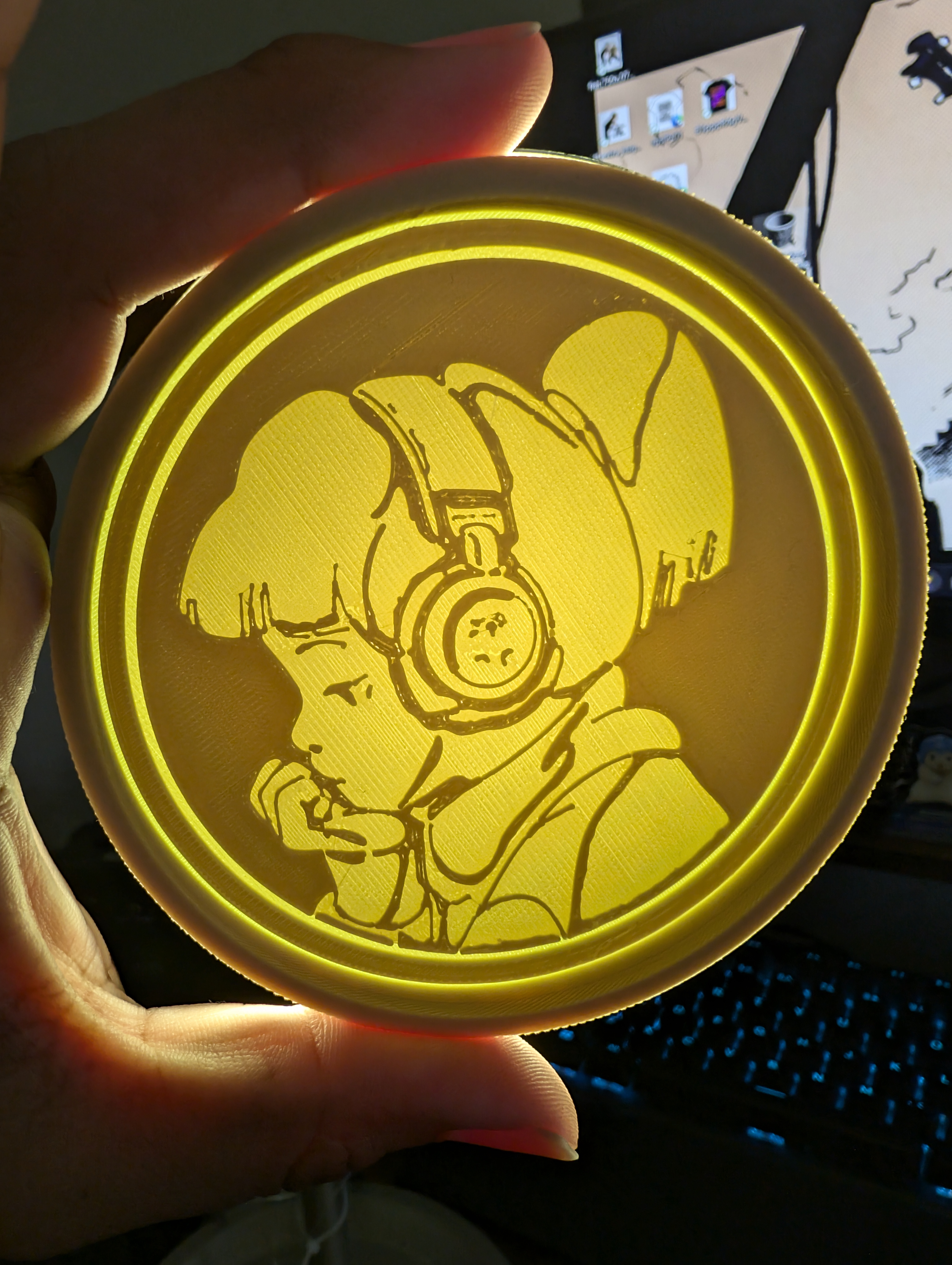 Lofi Girl Coaster