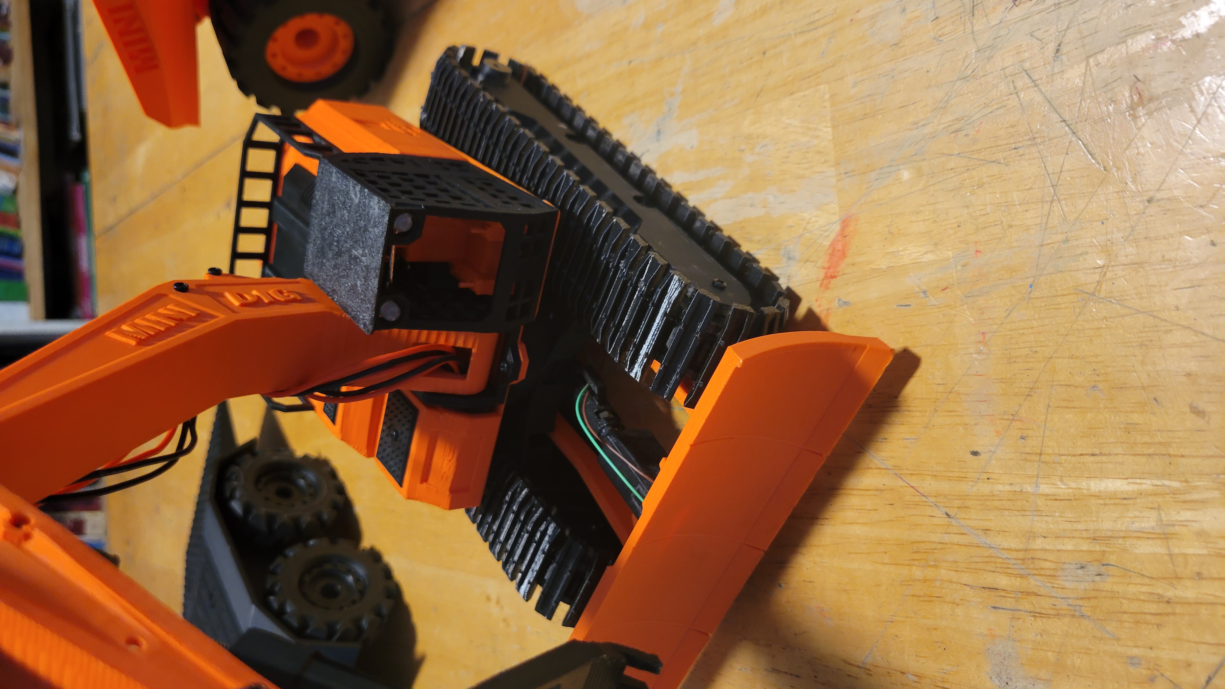 ProfessorBoots Mini Excavator Cab